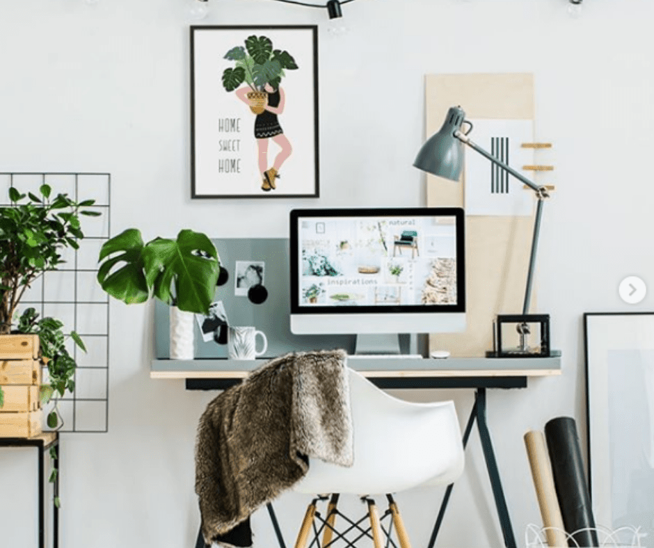 How To Create A Functional And Instagrammable Home Office - KLOSH