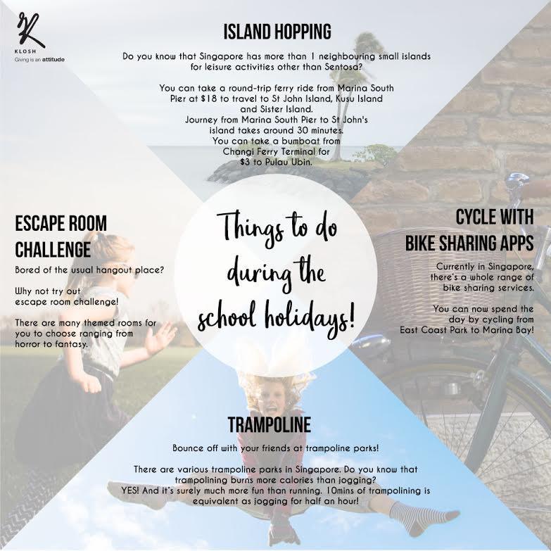 Things to do during School Holiday - KLOSH