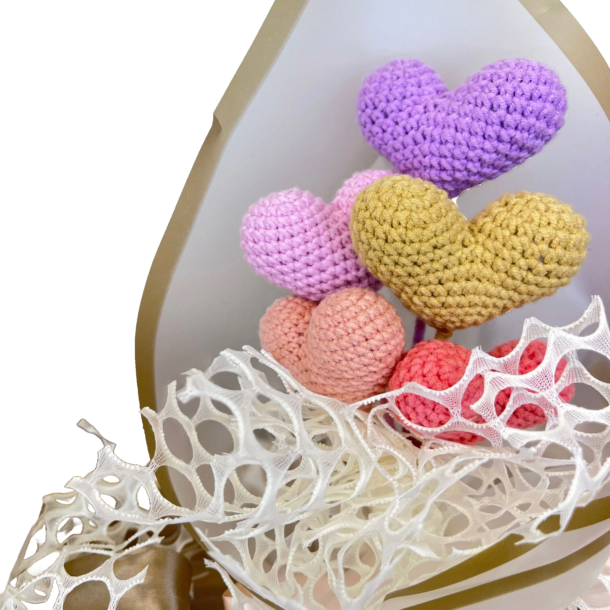 Enchanting Crochet Flower Bouquet - Blooming Love