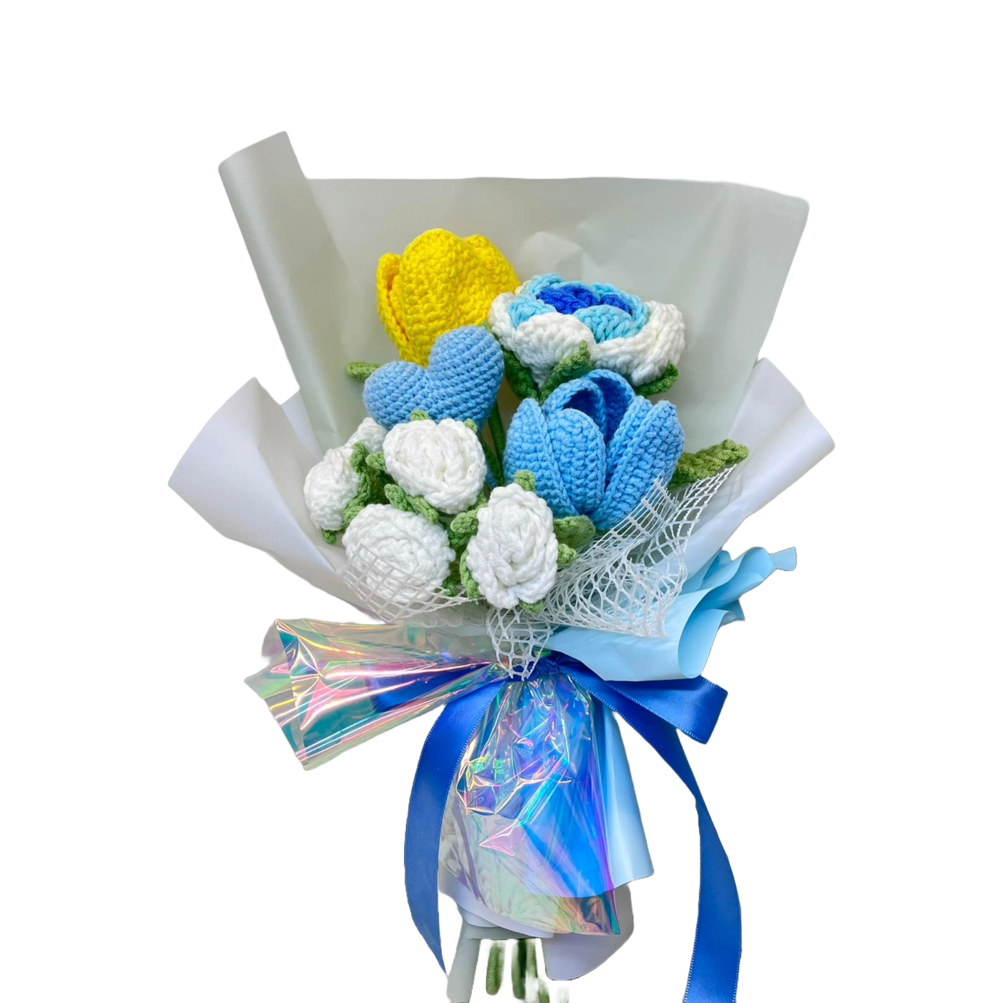 Charming Crochet Flower Bouquet - Delightful Dreams III