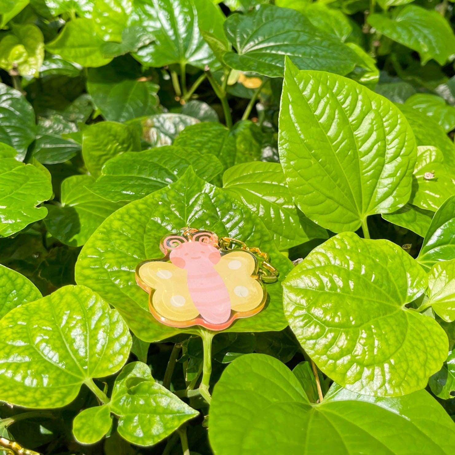 Acrylic Keychain - Butterfly Buttercup - KLOSH