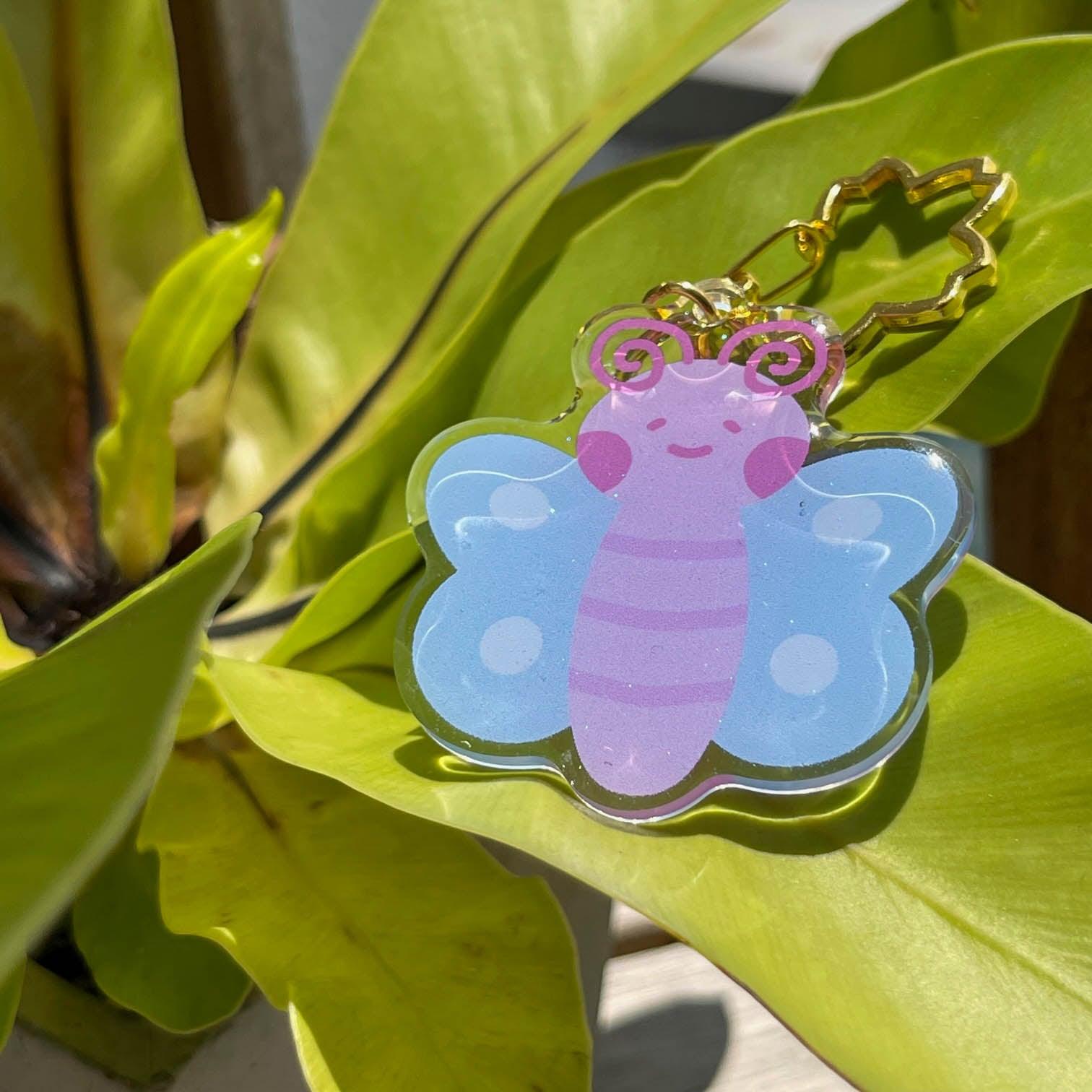 Acrylic Keychain - Butterfly Mellow - KLOSH