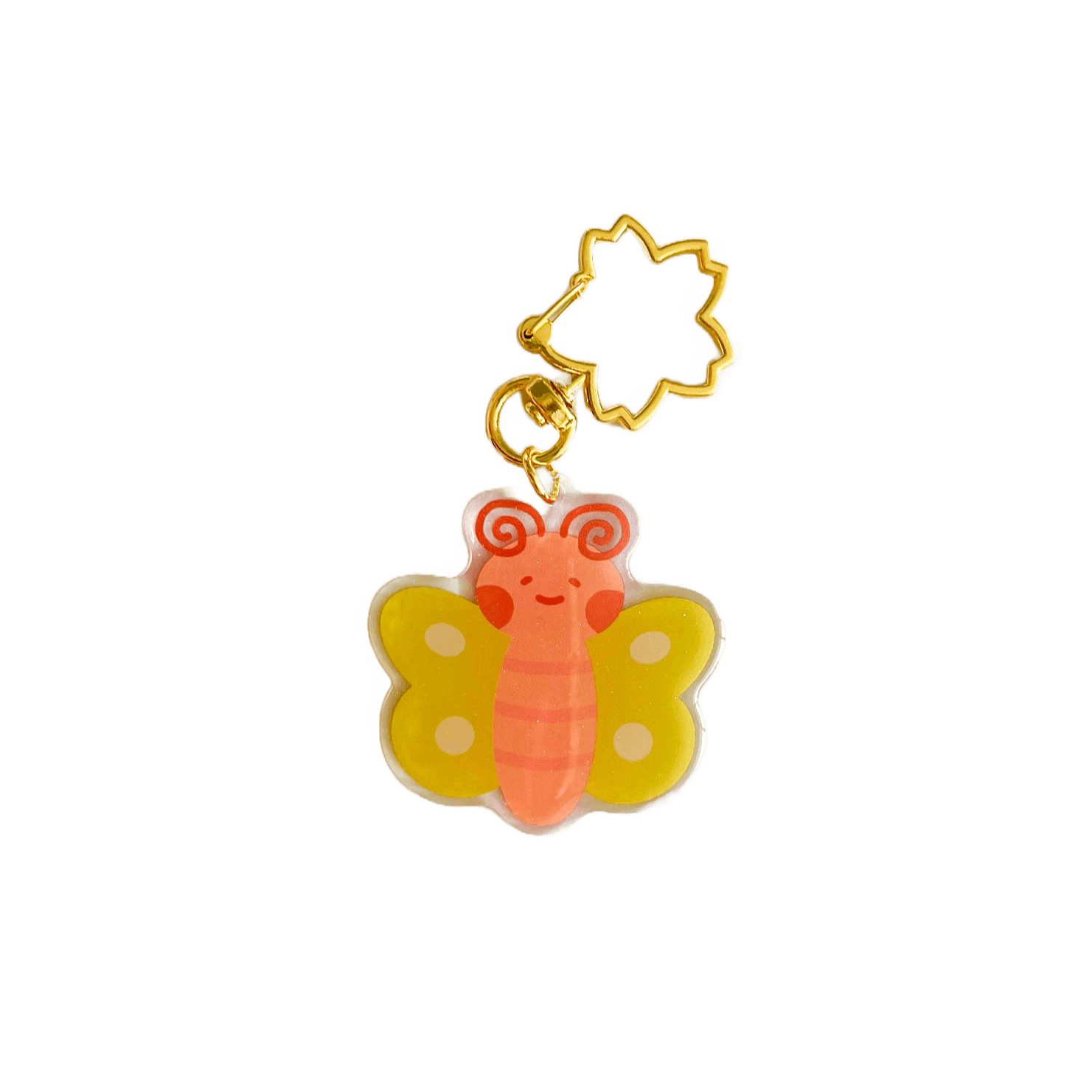 Acrylic Keychain - Butterfly Olive - KLOSH