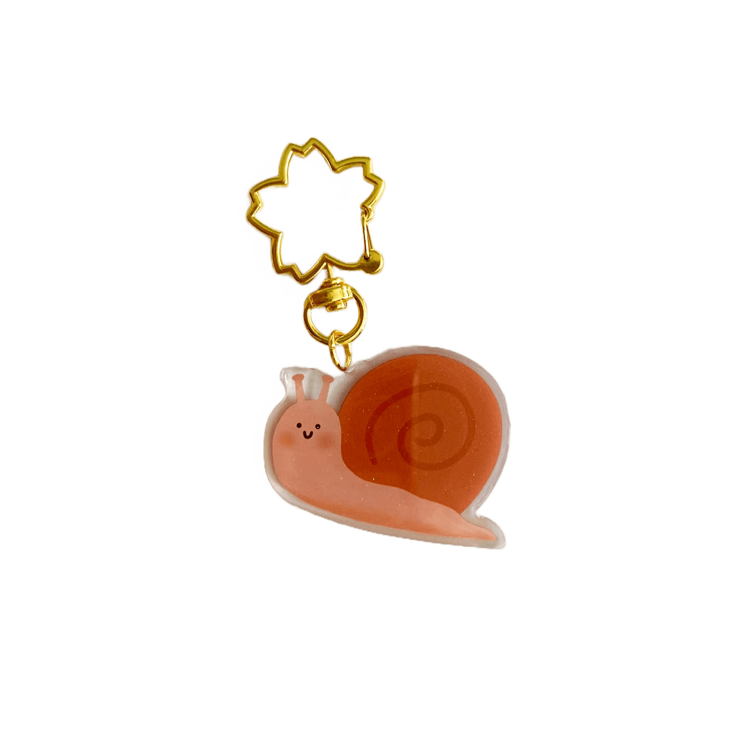 Acrylic Keychain - Garden Snail - KLOSH