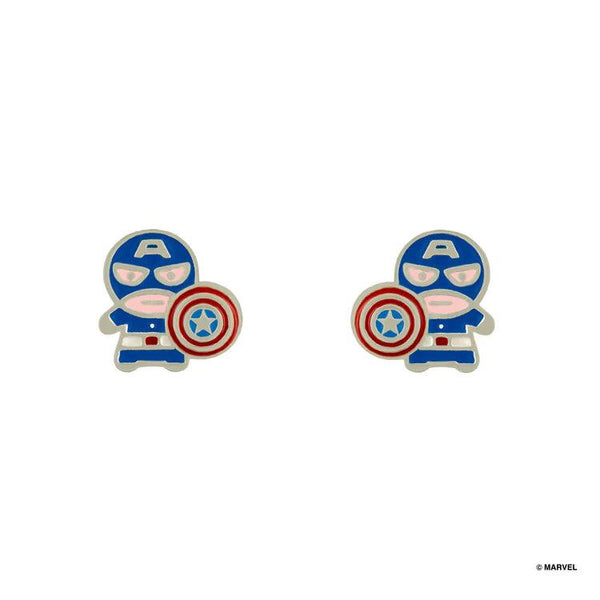 Marvey Epoxy Earring - Captain America - KLOSH