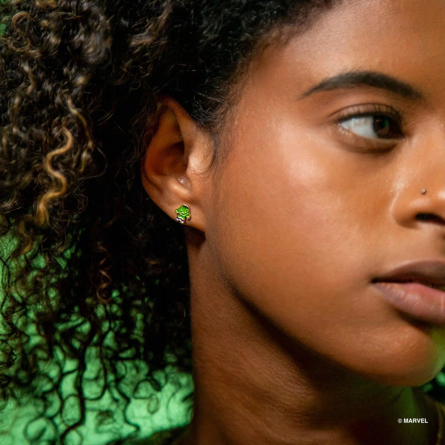 Marvey Epoxy Earring - Hulk - KLOSH