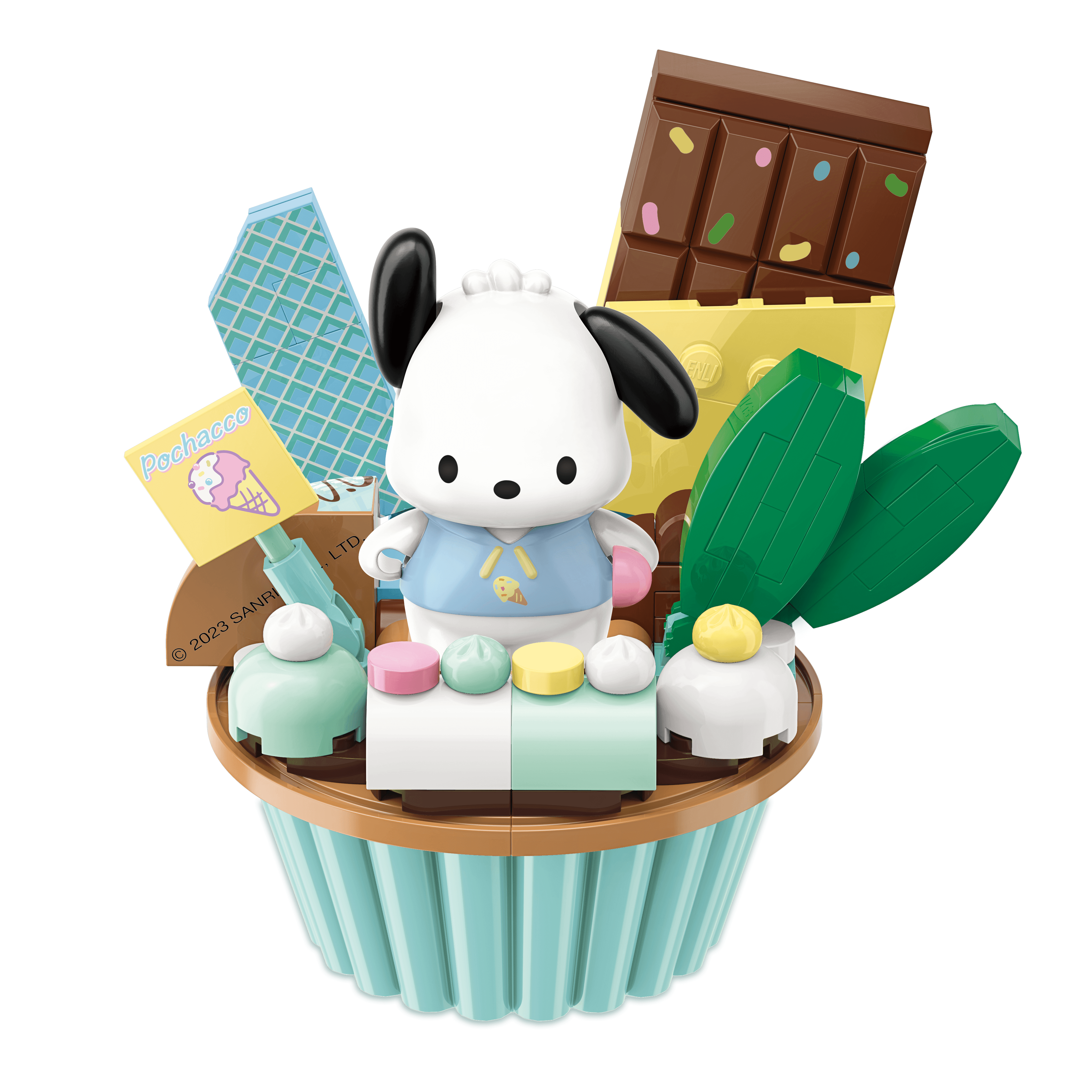 Mini Blocks - Cupcake Pochacco - KLOSH