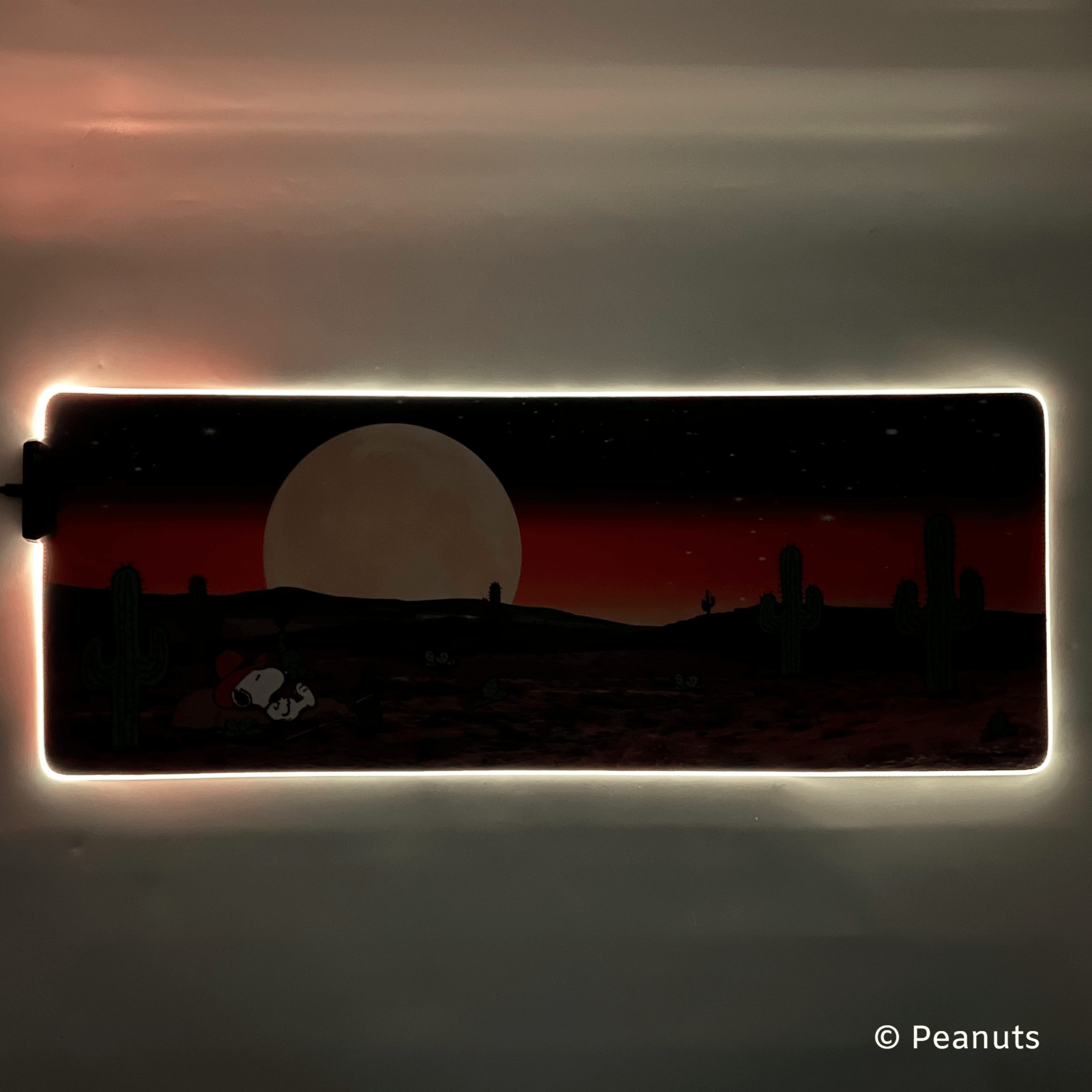 Peanuts - LED Desk Pad Flying Ace - KLOSH