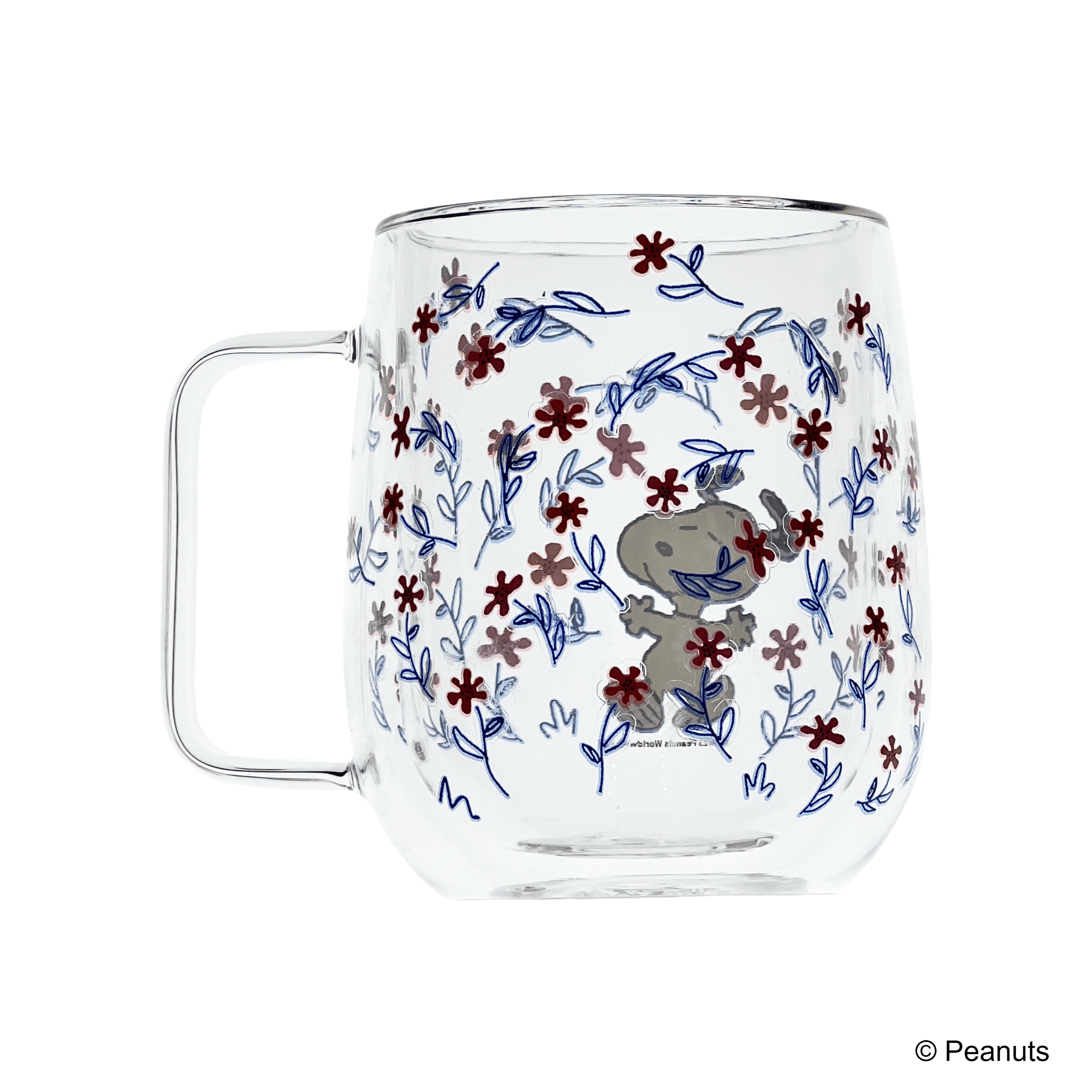 Peanuts Snoopy - Borosilicate Glass Nature - KLOSH