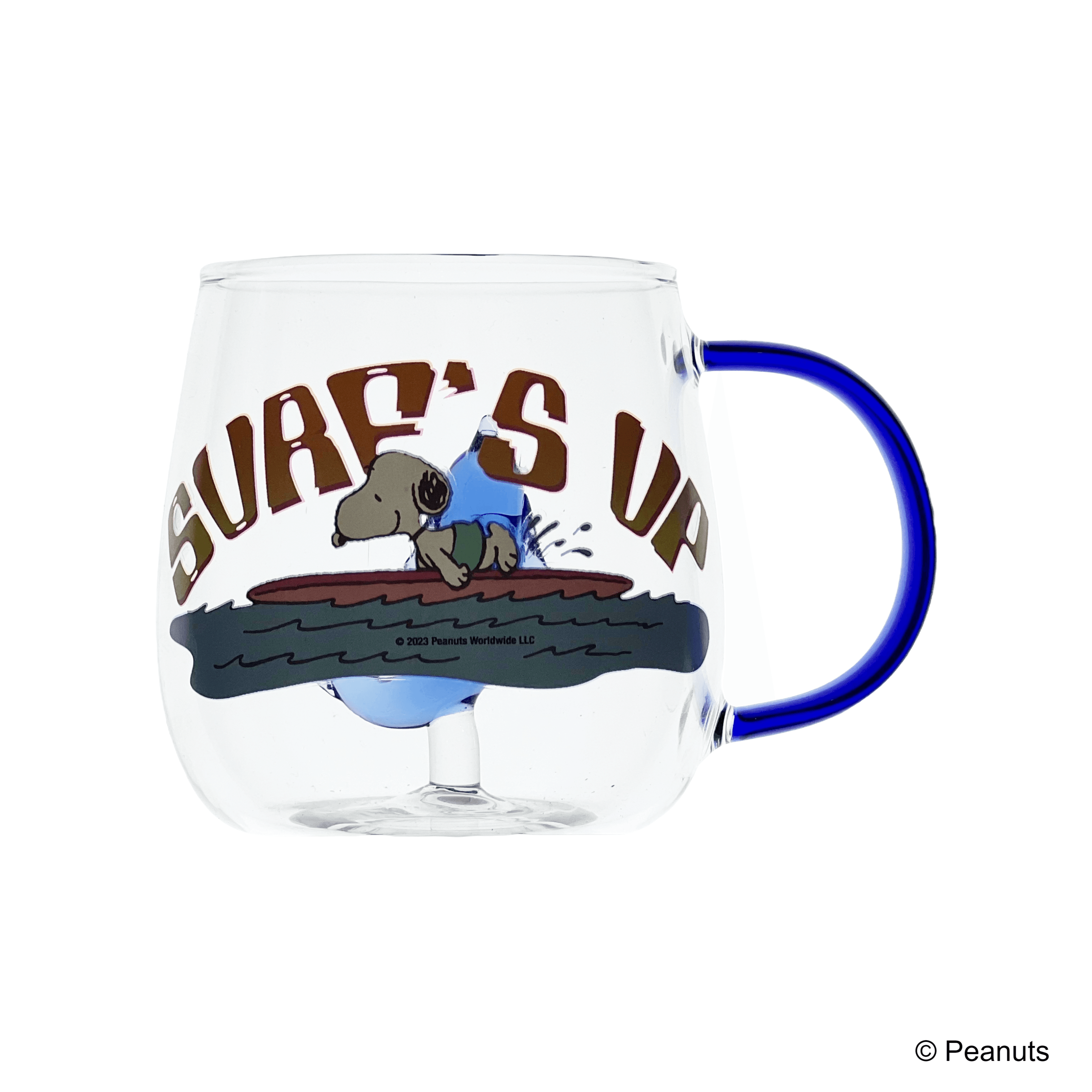 Peanuts Snoopy - Borosilicate Glass Surf - KLOSH