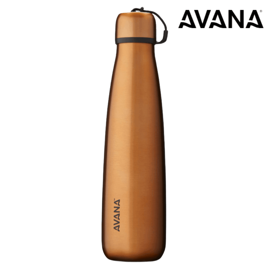 Avana Ashbury - Stainless Steel Double-Wall Insulated Water Bottle 18oz (523ml) - KLOSH