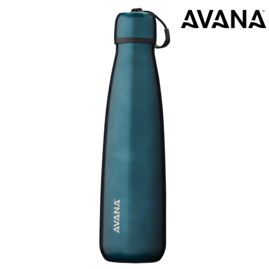 Avana Ashbury - Stainless Steel Double-Wall Insulated Water Bottle 18oz (523ml) - KLOSH