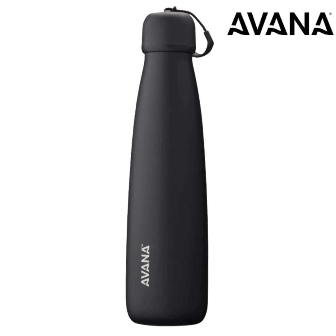 Avana Ashbury - Stainless Steel Double-Wall Insulated Water Bottle 18oz (523ml) - KLOSH