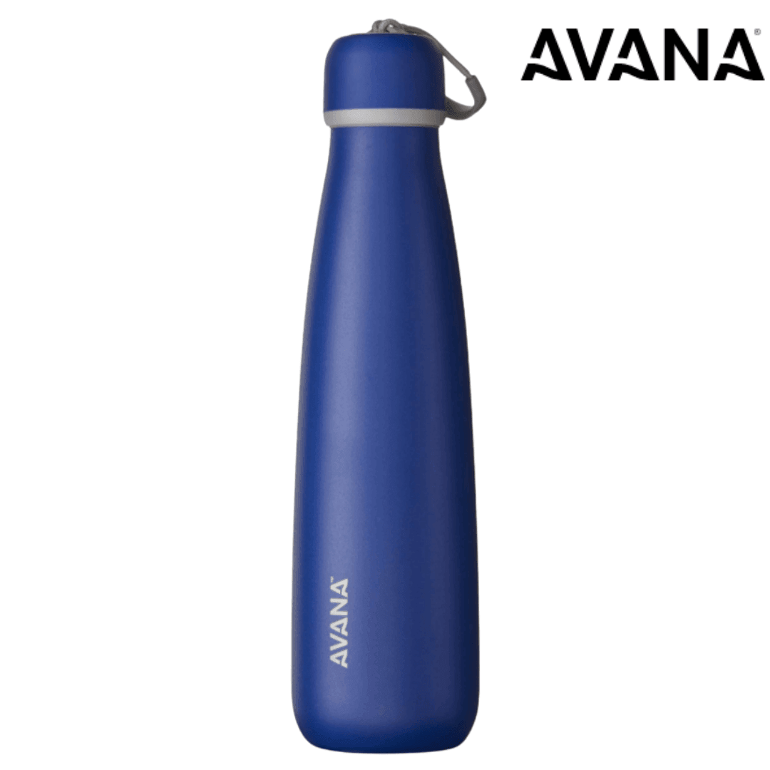 Avana Ashbury - Stainless Steel Double-Wall Insulated Water Bottle 18oz (523ml) - KLOSH