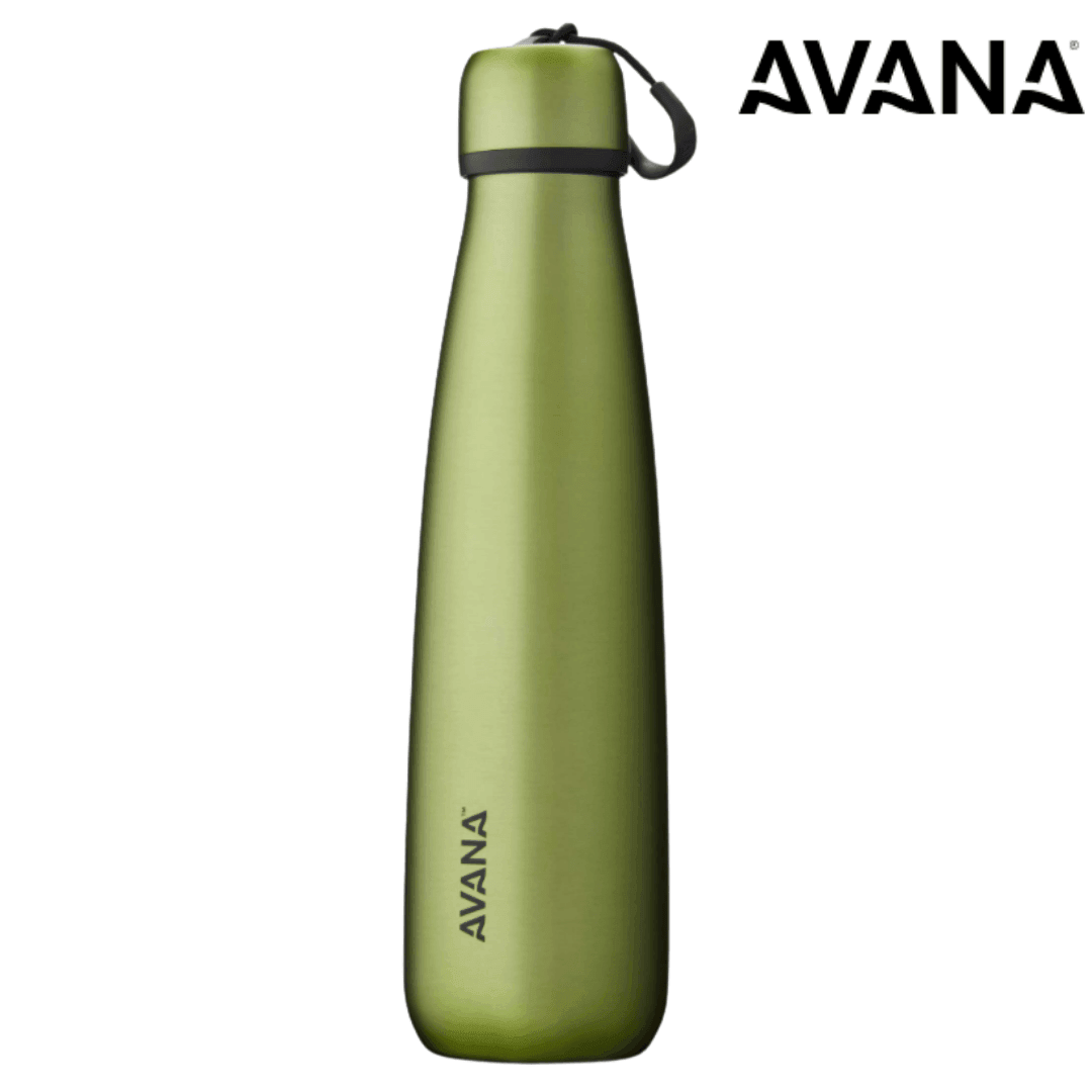 Avana Ashbury - Stainless Steel Double-Wall Insulated Water Bottle 18oz (523ml) - KLOSH