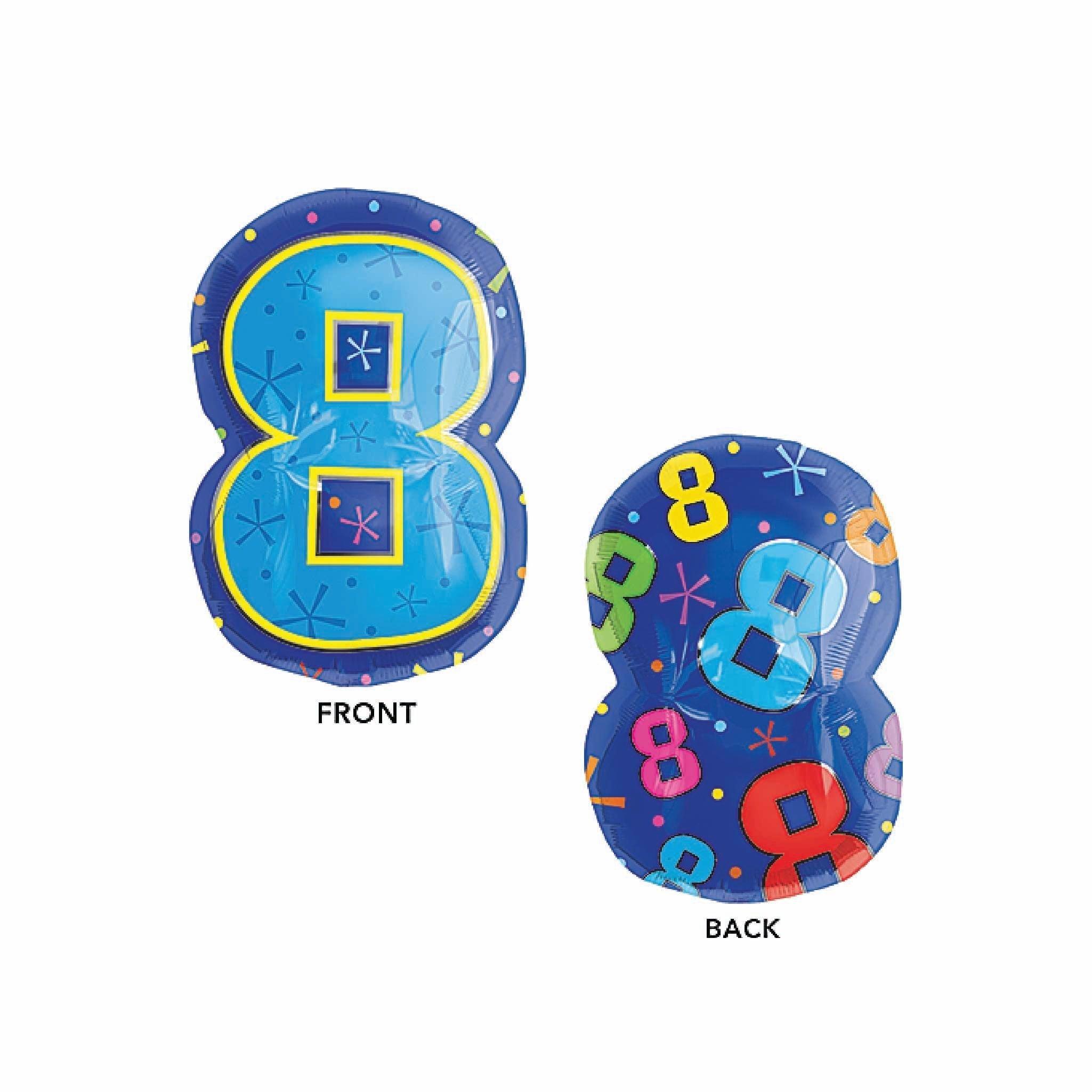 Balloon - 8 Multi-Colour - KLOSH