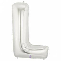 Balloon - Foil Alphabet 14" L Silver - KLOSH