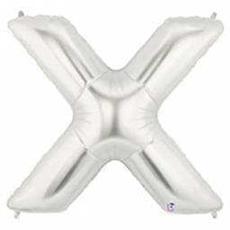 Balloon - Foil Alphabet 14" X Silver - KLOSH