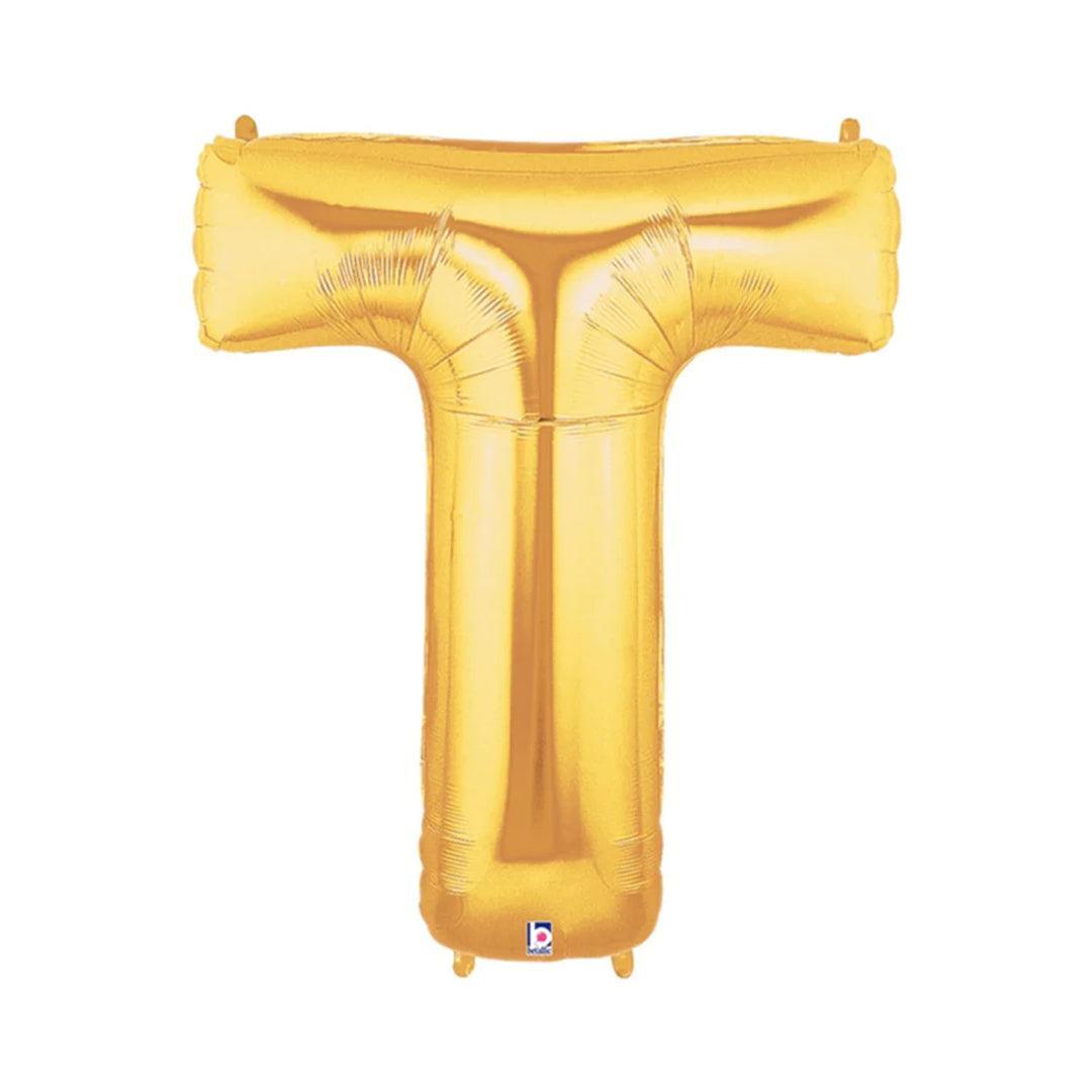 Balloon - Foil Alphabet 40" T Gold - KLOSH