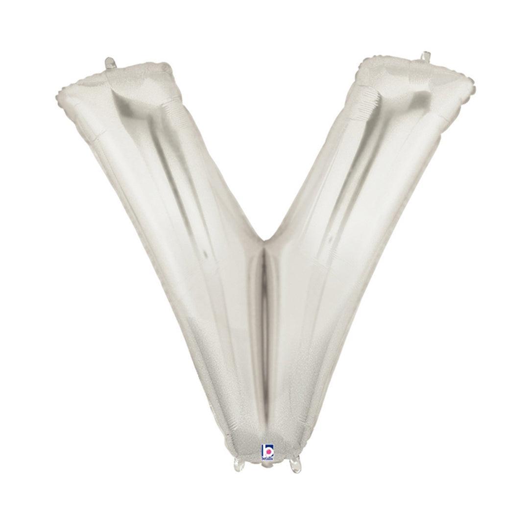 Balloon - Foil Alphabet 40" V Silver - KLOSH