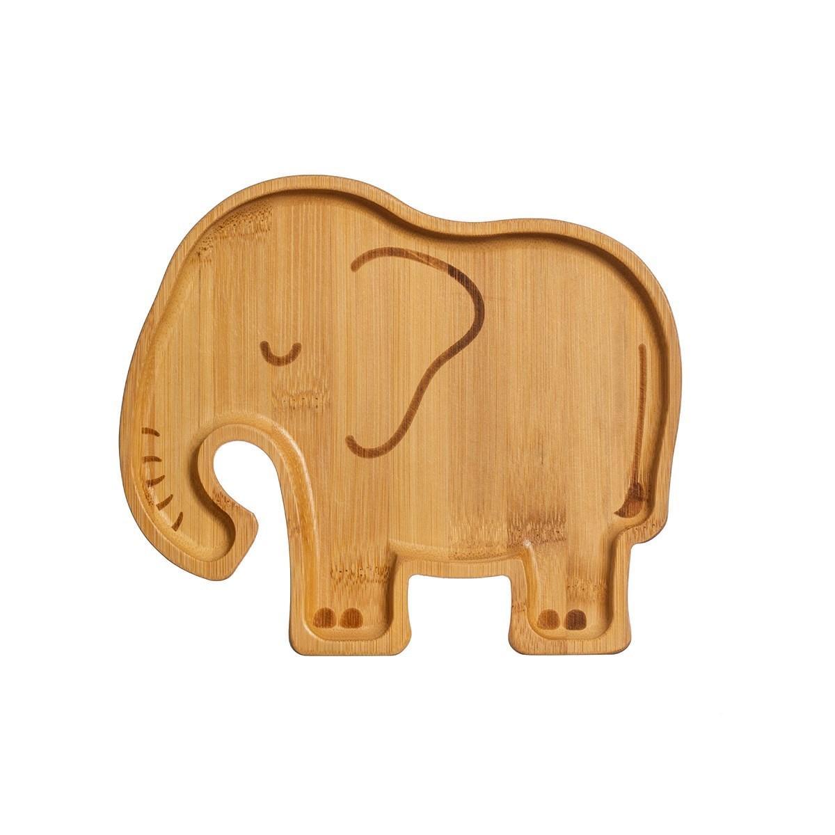 Bamboo Plate - Elephant - KLOSH