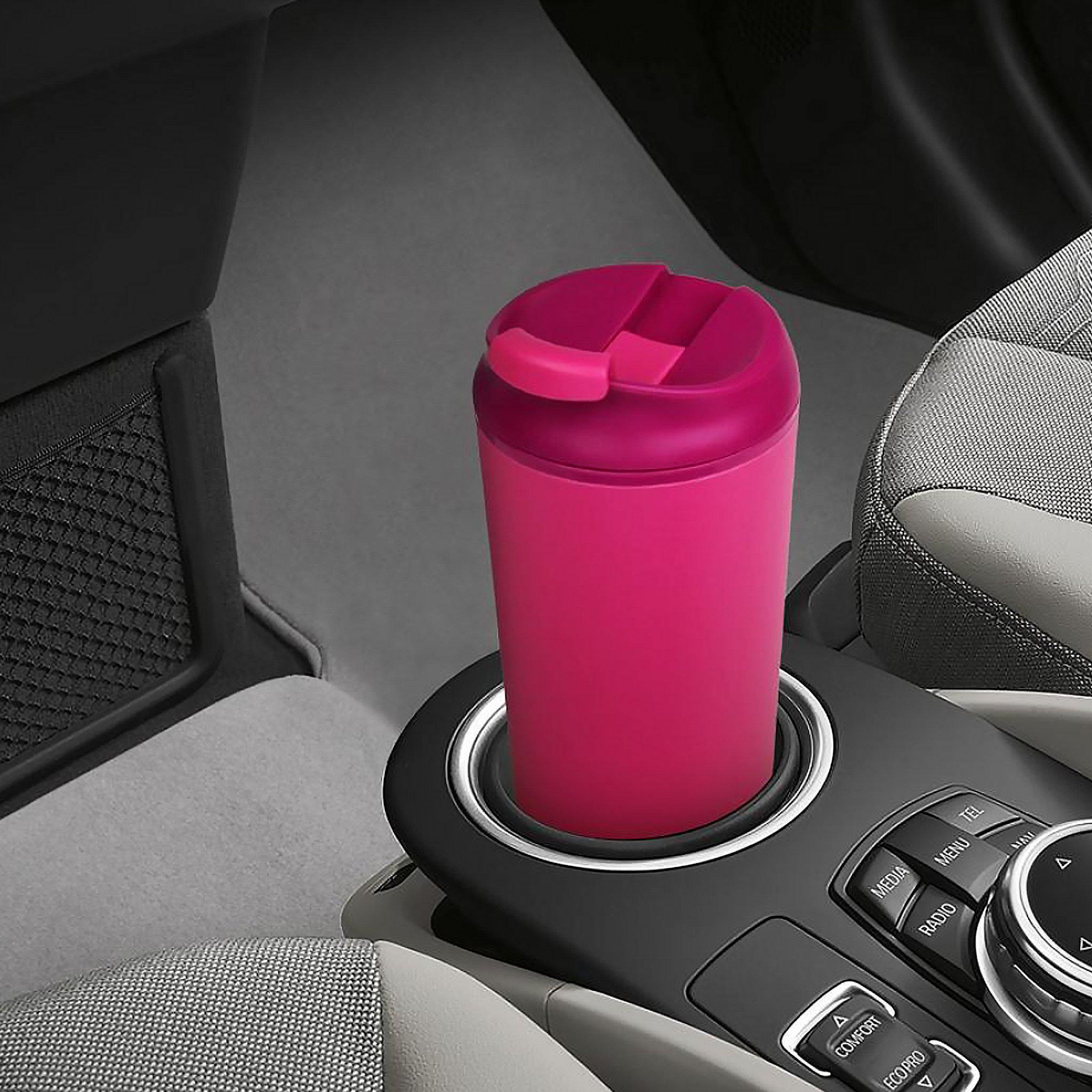 Bottle - Artiart Deer Suction Bottle Pink - KLOSH