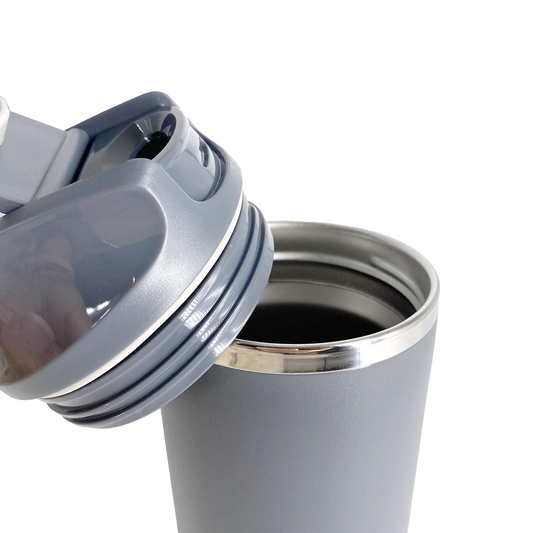 Bottle - Artiart Suction Antelope Bottle Dark Grey - KLOSH