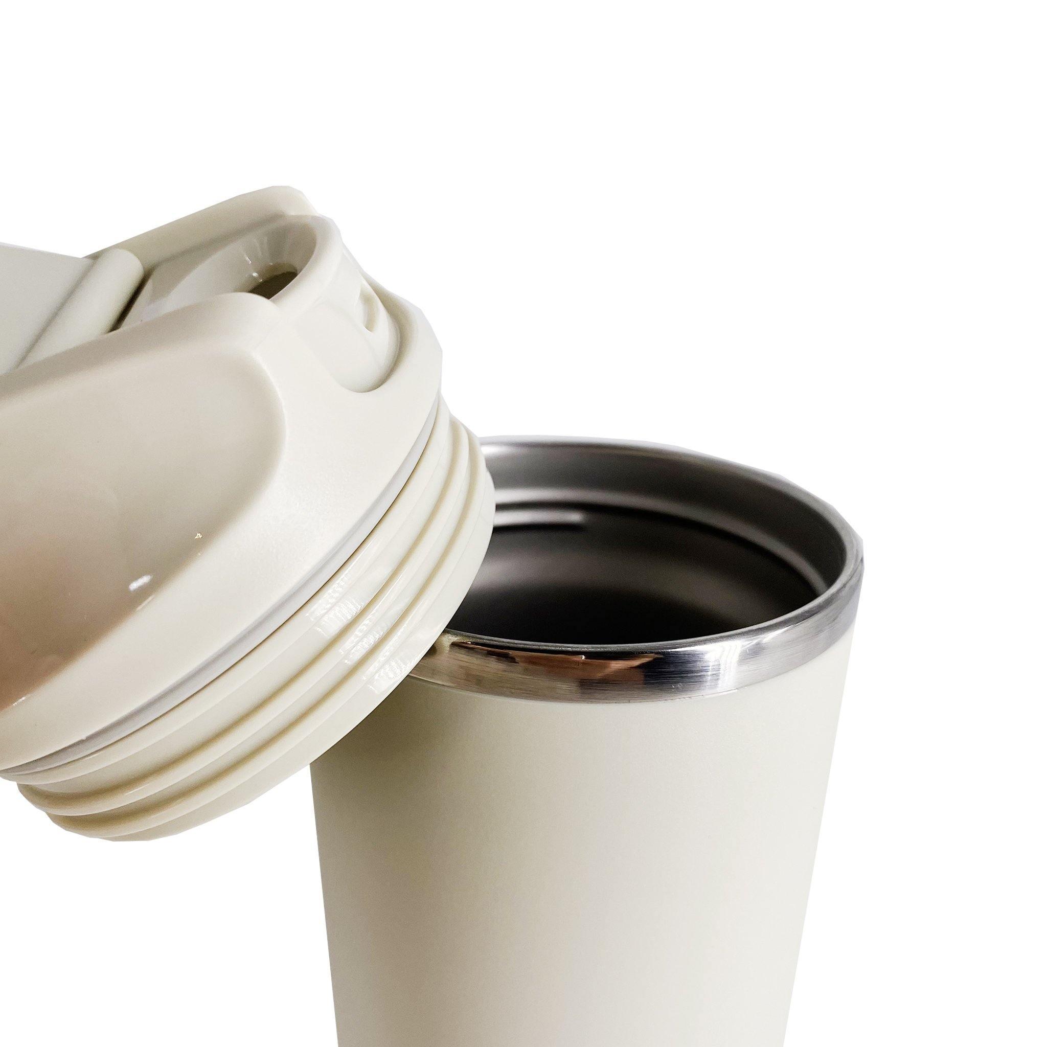 Bottle - Artiart Suction Antelope Bottle White - KLOSH