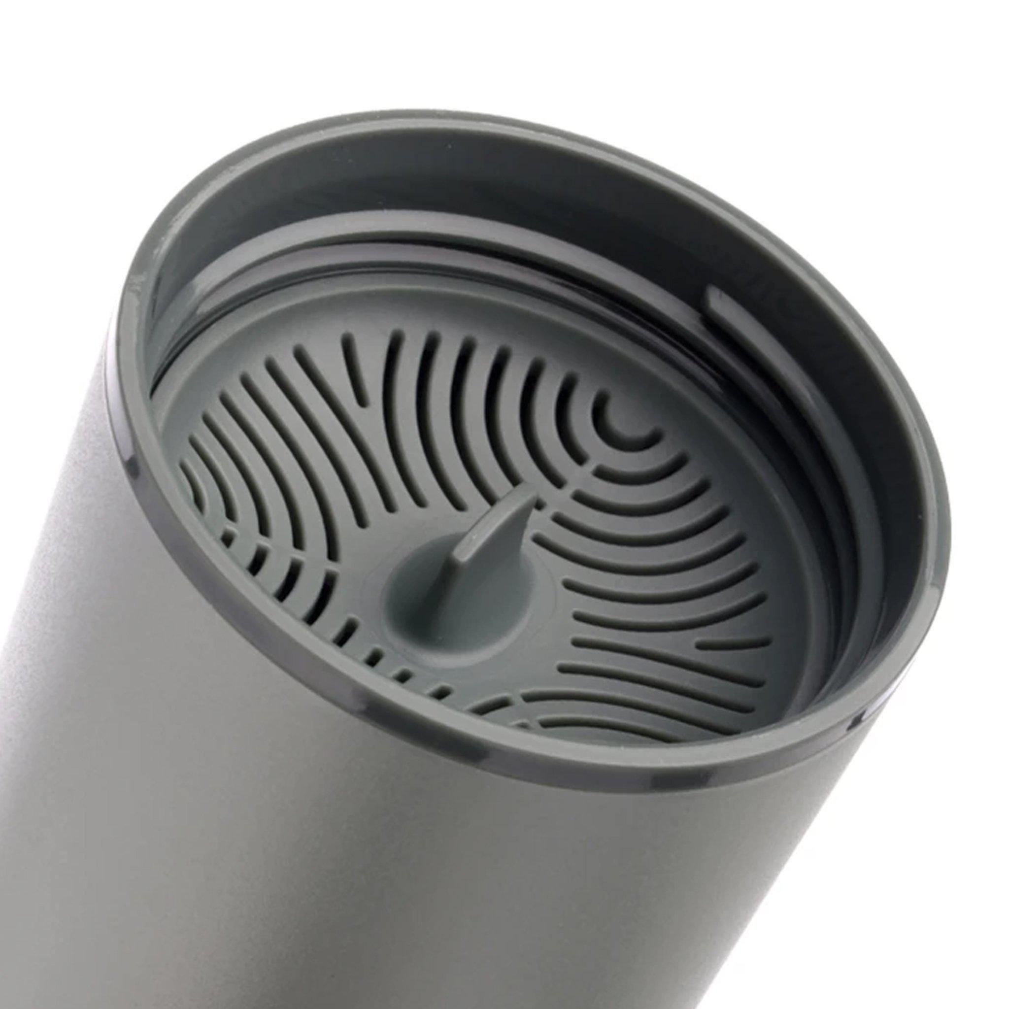 Bottle - Artiart Suction Rhino Bottle Dark Grey - KLOSH