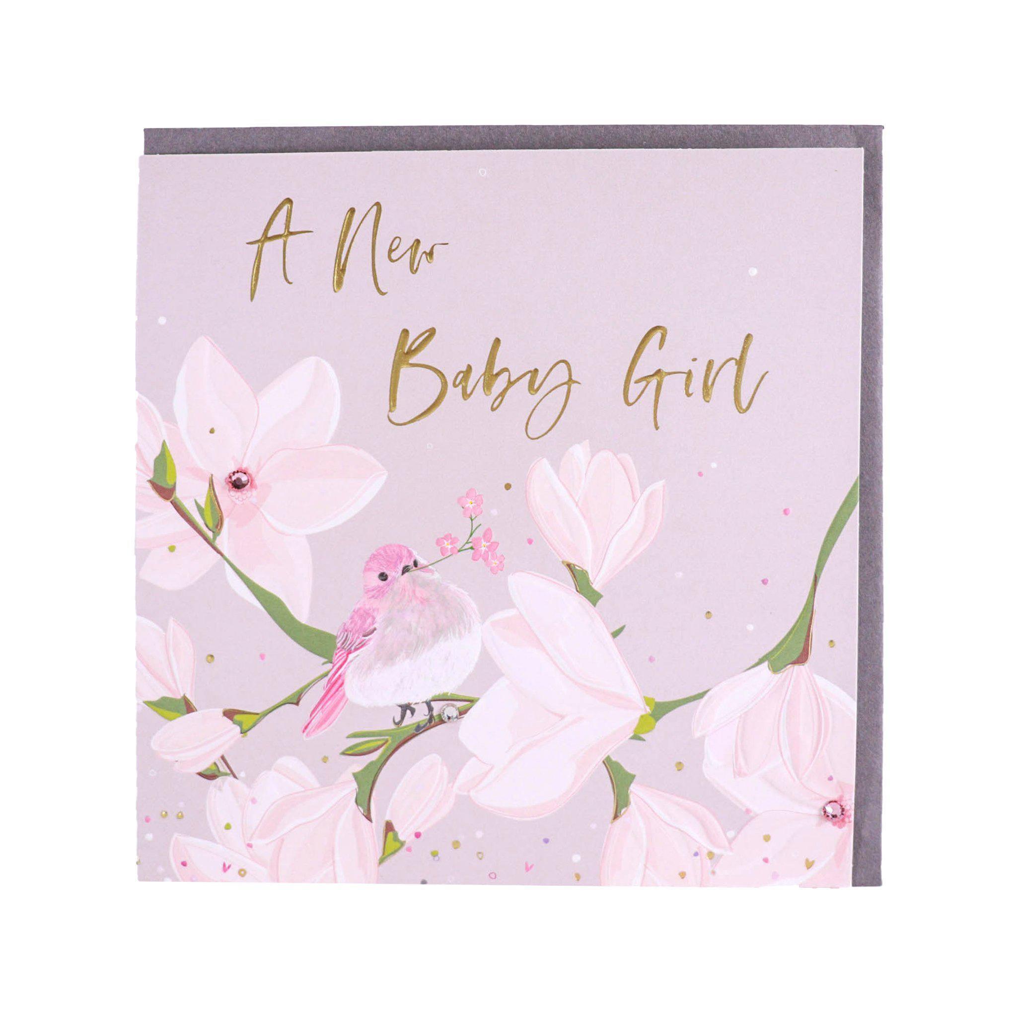 Card - Baby Girl Bird - KLOSH