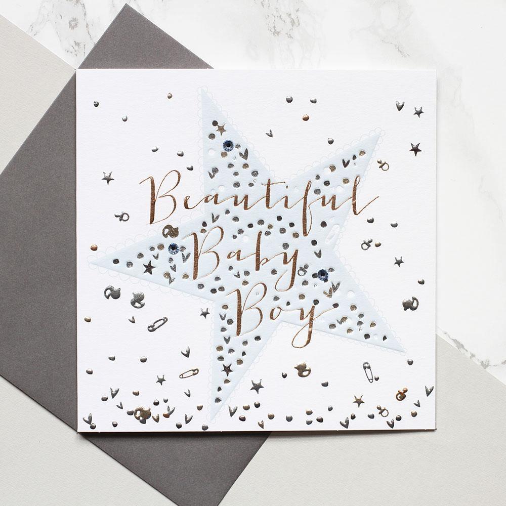 Card - Beautiful Baby Boy - KLOSH