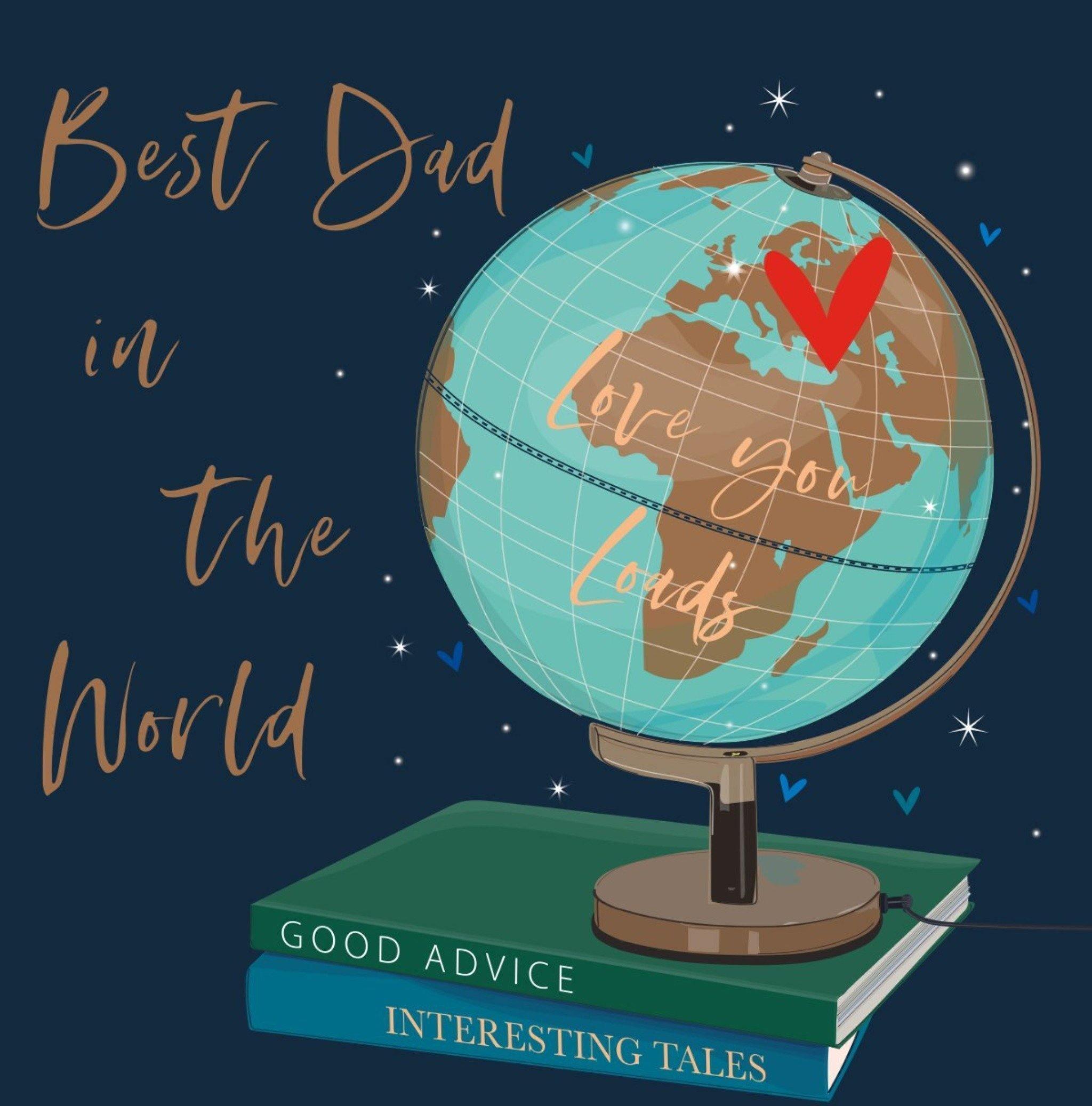 Card - Best Dad in the World - KLOSH