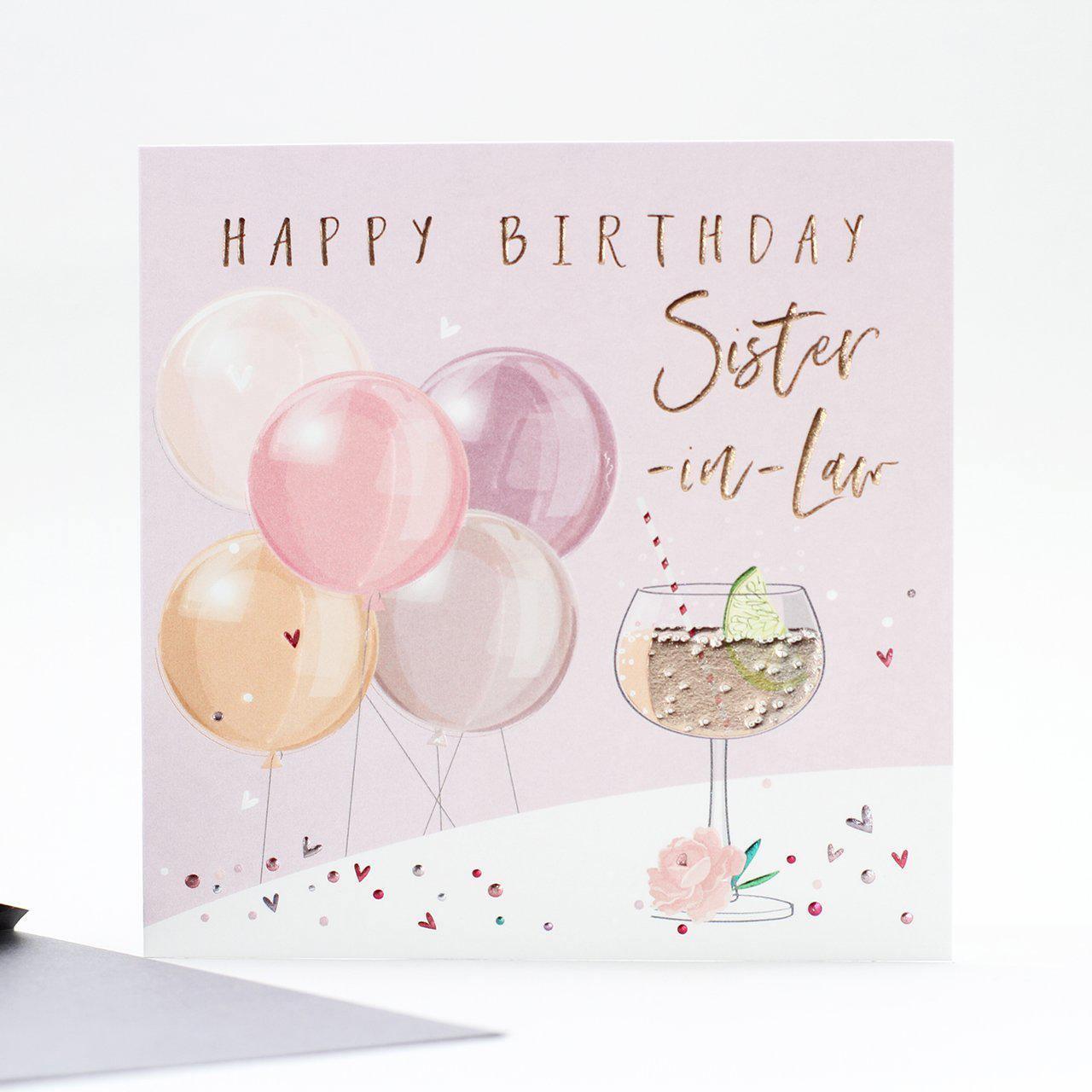 Card - Birthday Sister in Law - KLOSH