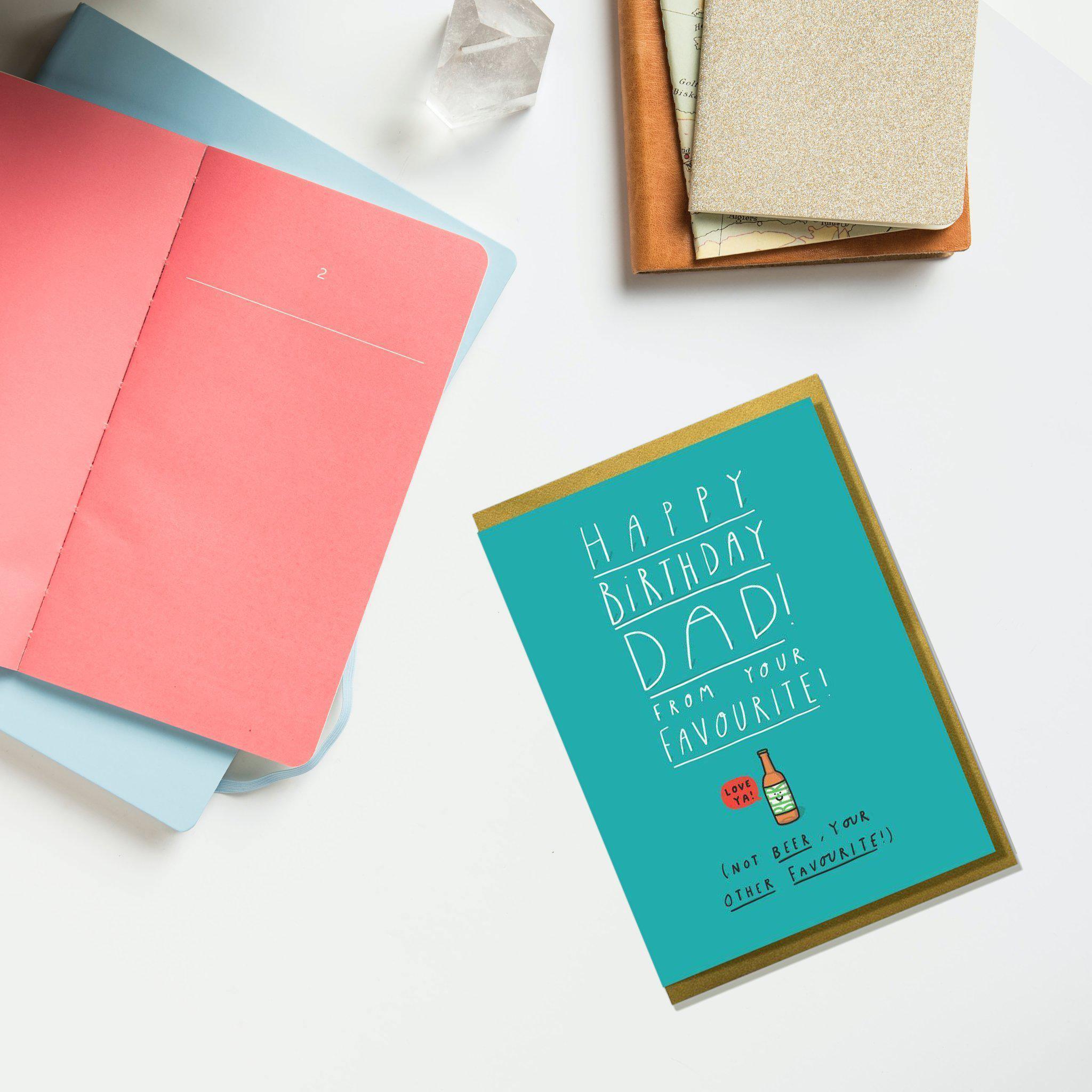 Card - Dad's Other Favourite - KLOSH