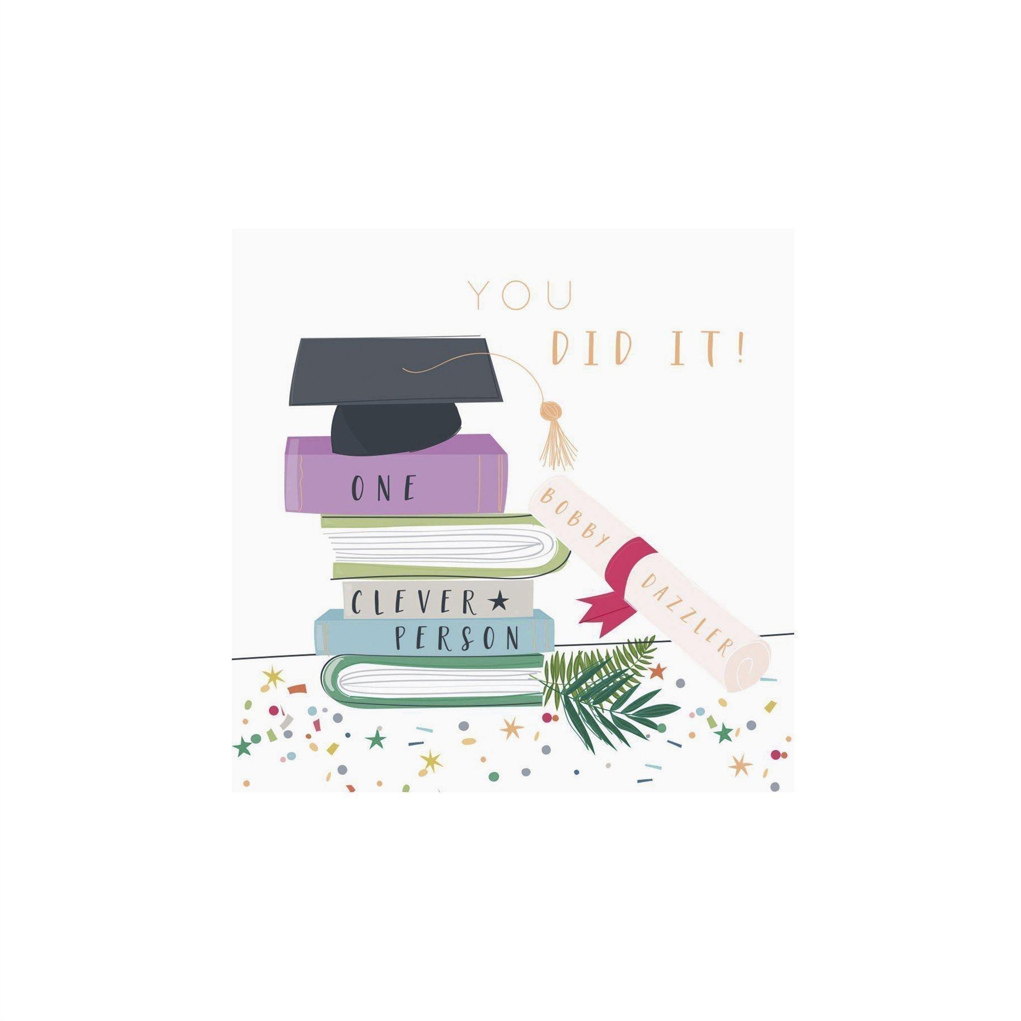 Card Graduation You Did It I Klosh Online Greeting Card Store KLOSH