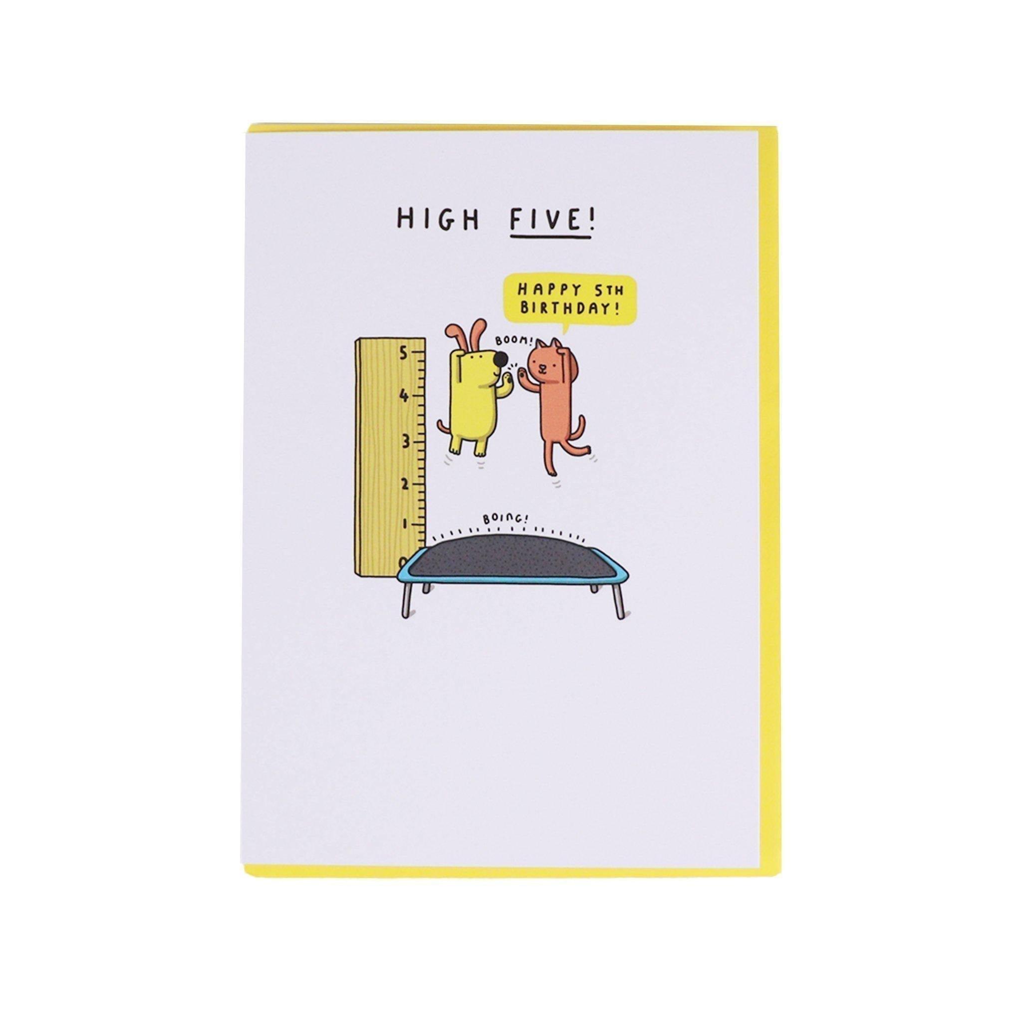 Card - Happy 5th Birthday - KLOSH