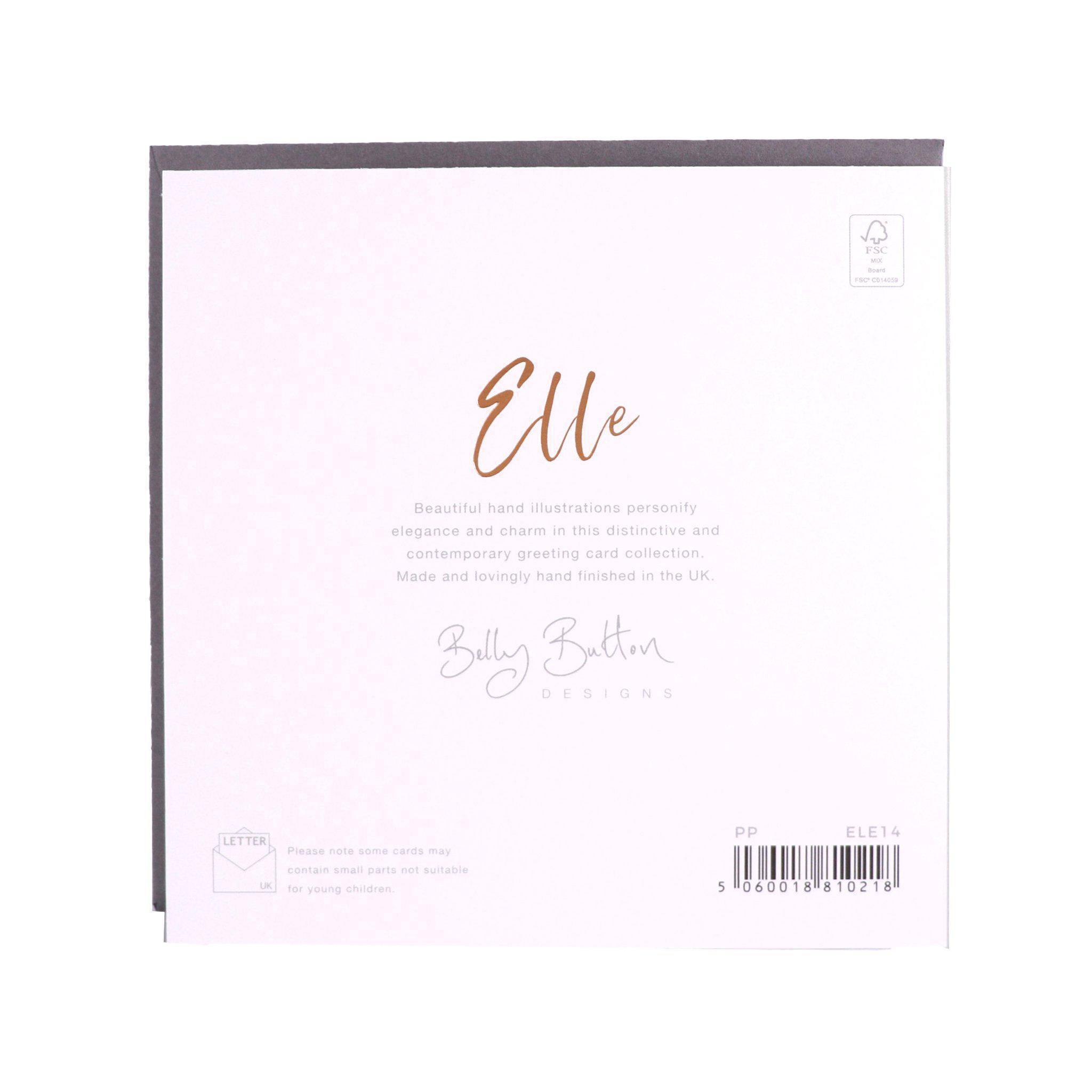 Card - Happy Birthday Champagne Glass - KLOSH