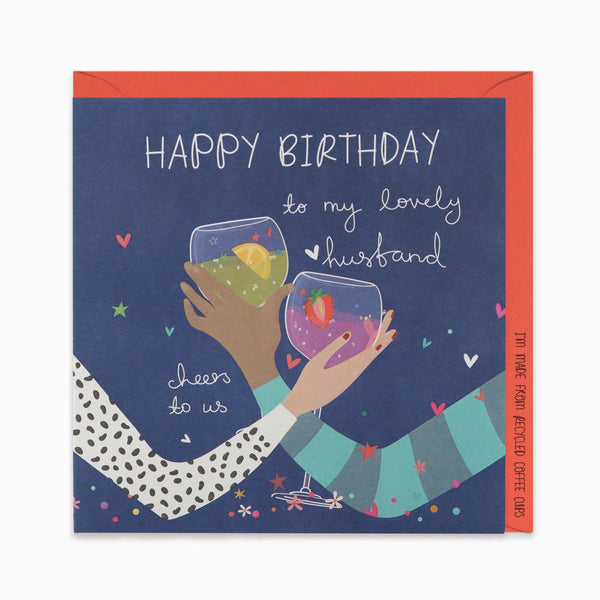 Card - Happy Birthday Lovely Husband - KLOSH