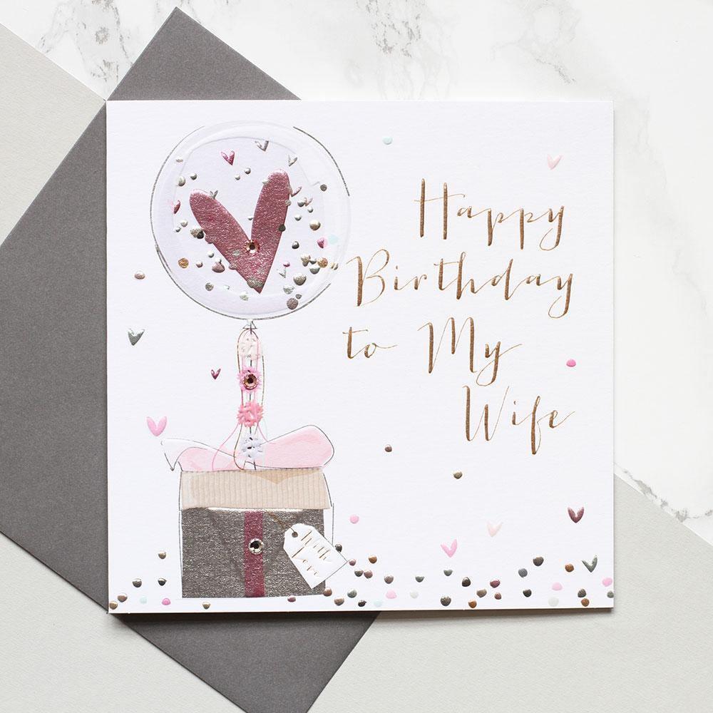 Card - Happy Birthday to My Wife - KLOSH