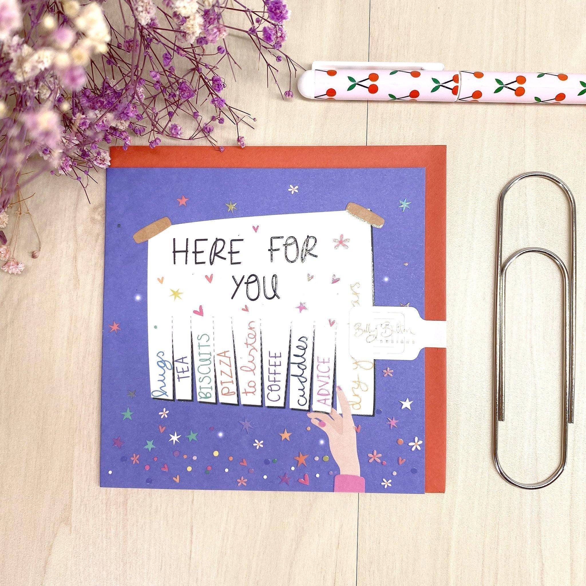 Card - Here for You - KLOSH