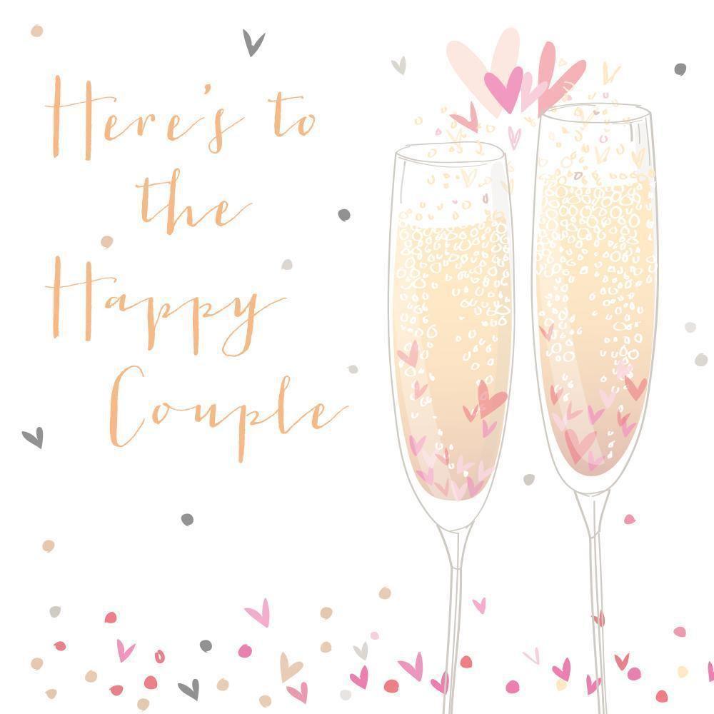 Card - Heres to the Happy Couple - KLOSH