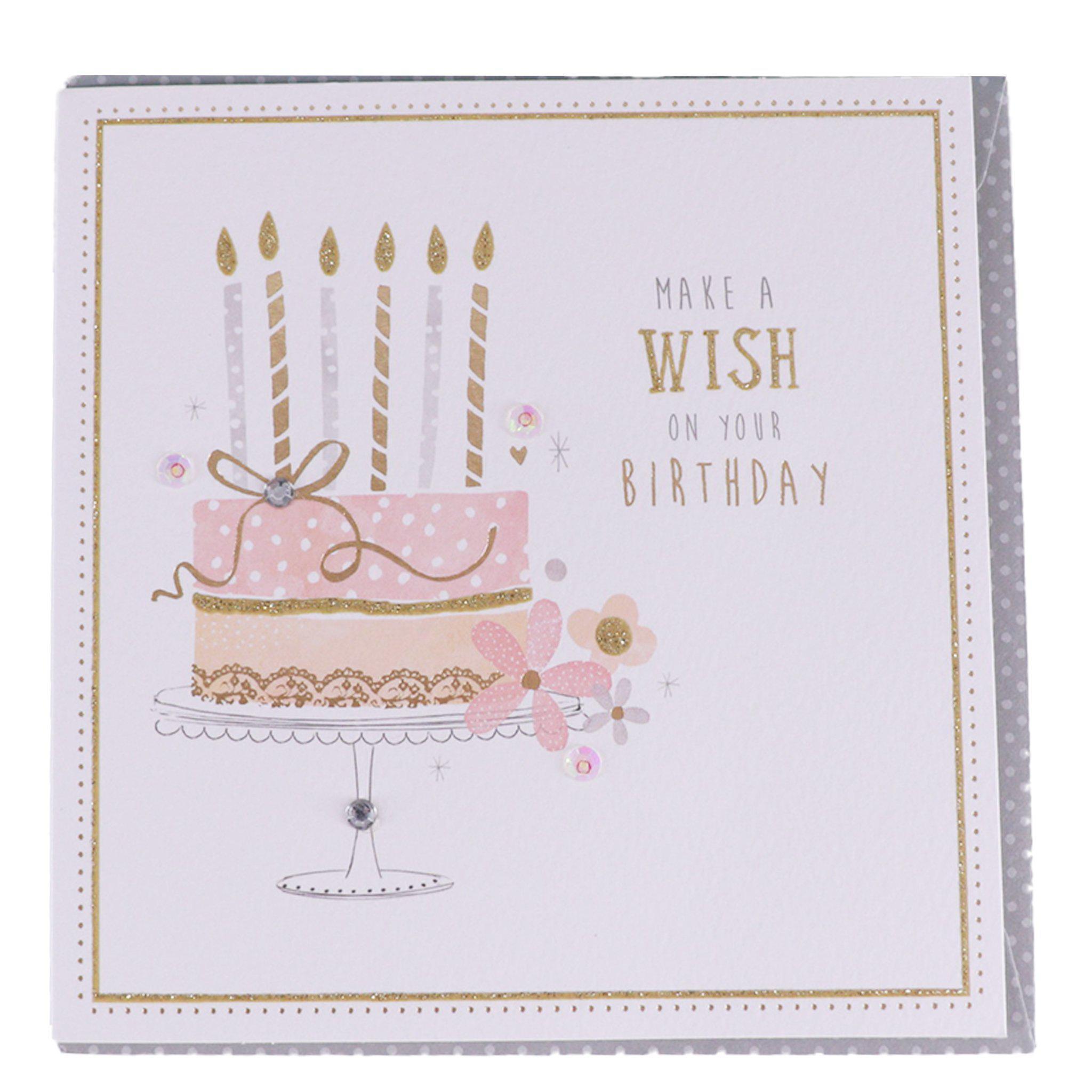 Card - Make A Wish On Your Birthday - KLOSH