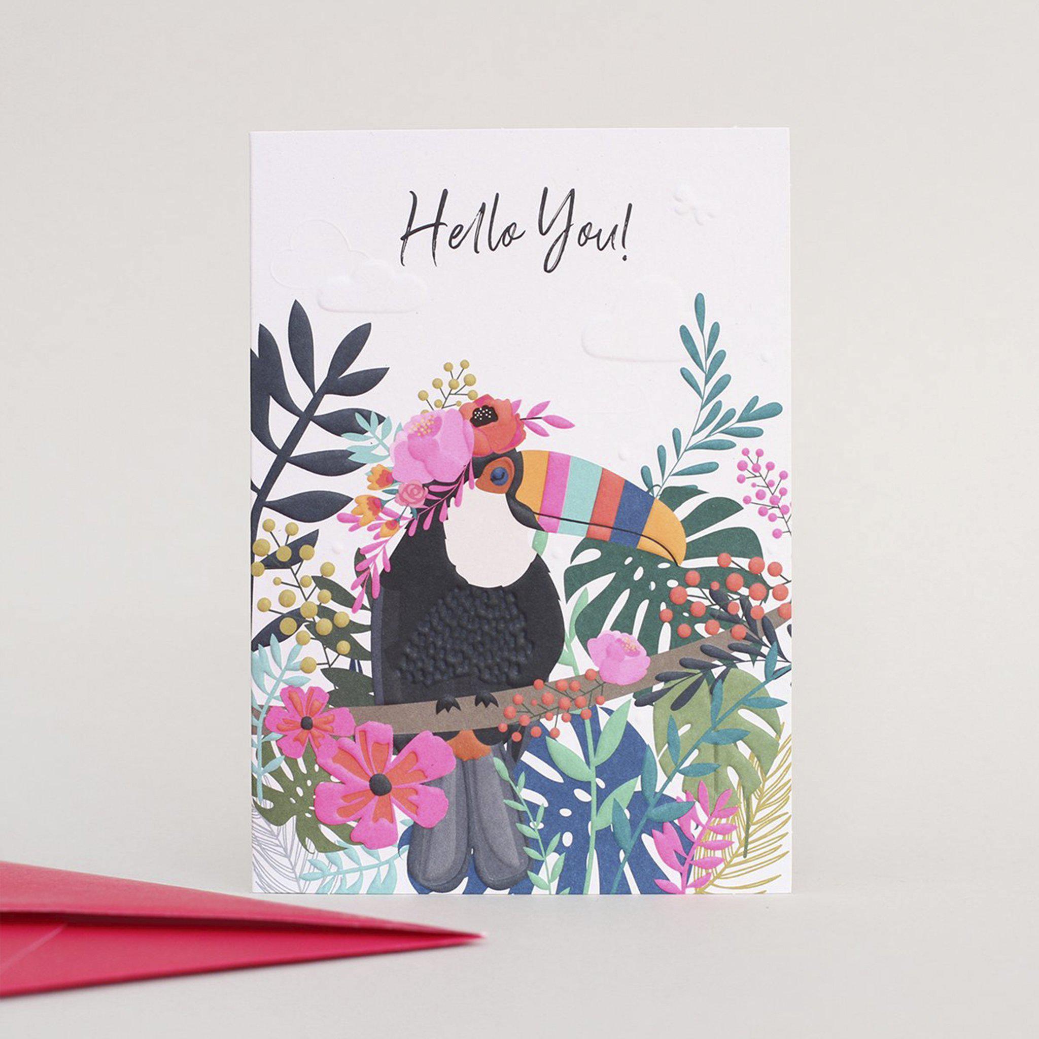 Card - Wild Thing Hello You Toucan - KLOSH