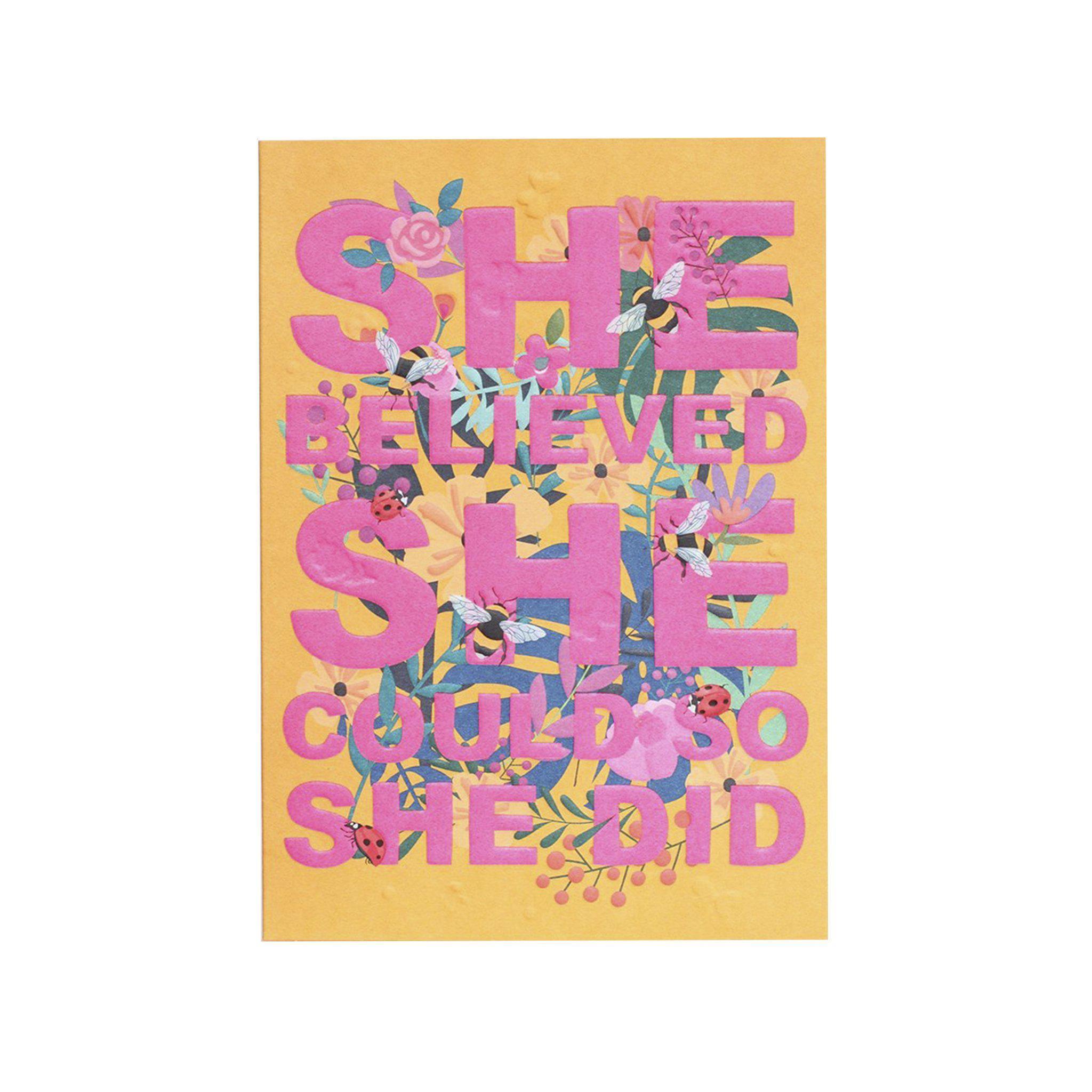 Card - Wild Thing She Believed She Could - KLOSH