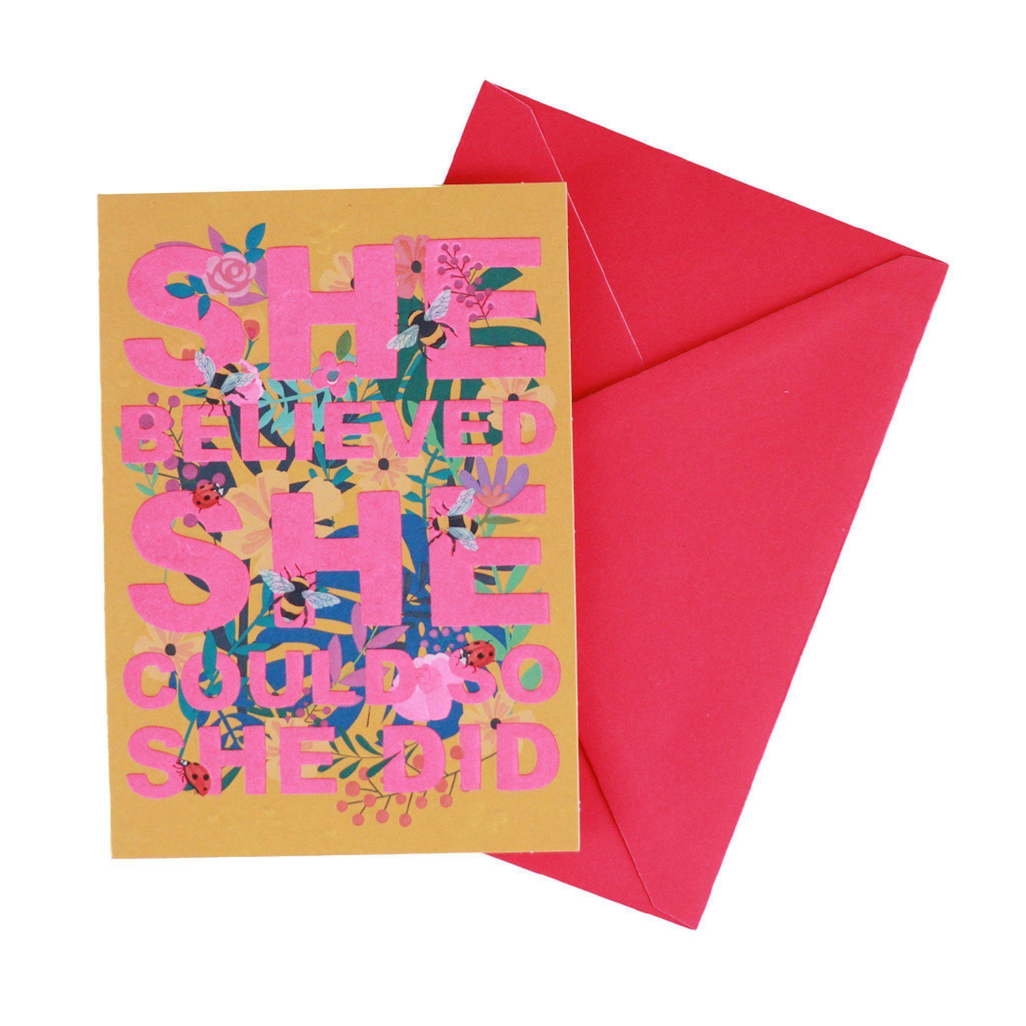 Card - Wild Thing She Believed She Could - KLOSH