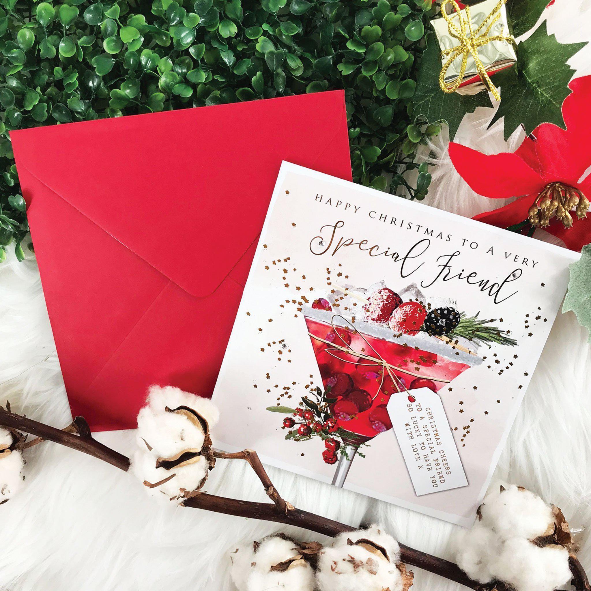 Christmas Card - Happy Christmas To A Very Special Friend - KLOSH