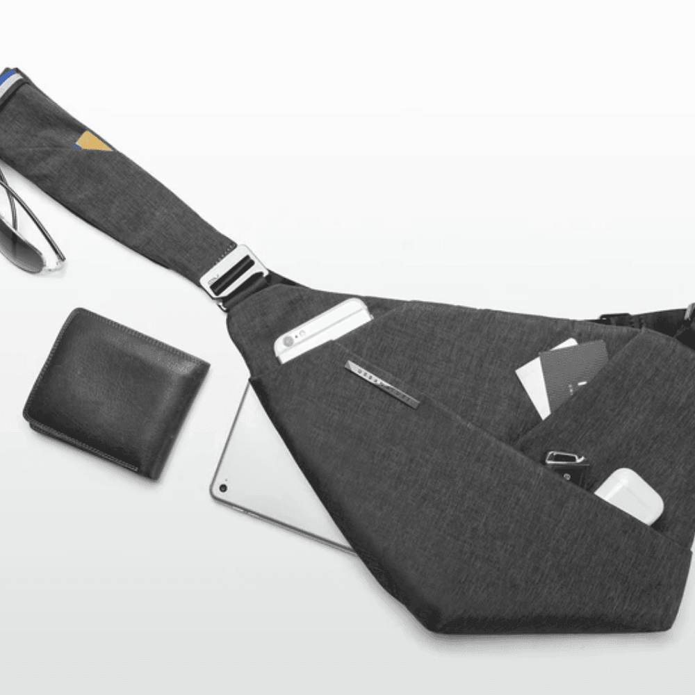 Cross Body Bag - NIID NEO Left Handed (Meteorite Black) - KLOSH