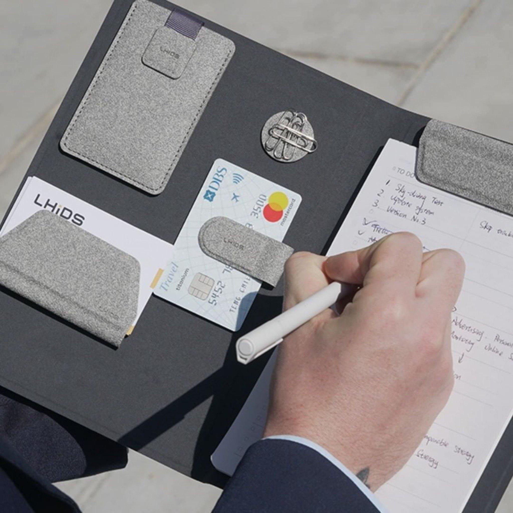 Desk Organiser - MagEasy Folio in Quartz Pink - KLOSH