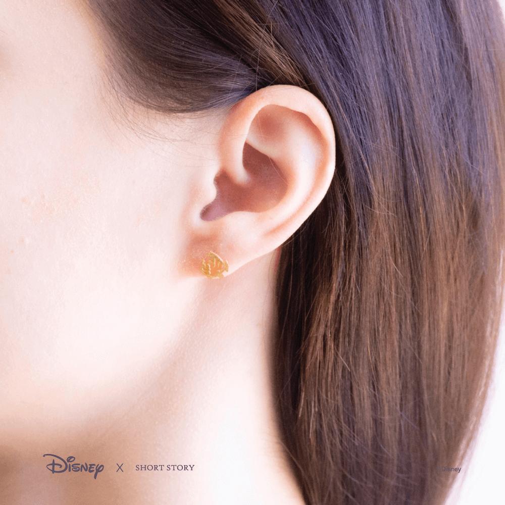 Disney Earring - Ariel Sebastian and Flounder Gold - KLOSH