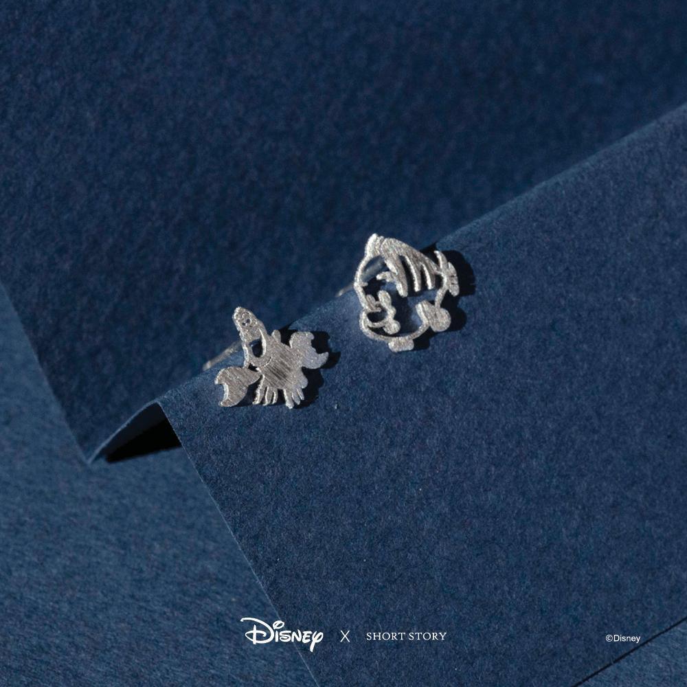 Disney Earring - Ariel Sebastian and Flounder Silver - KLOSH